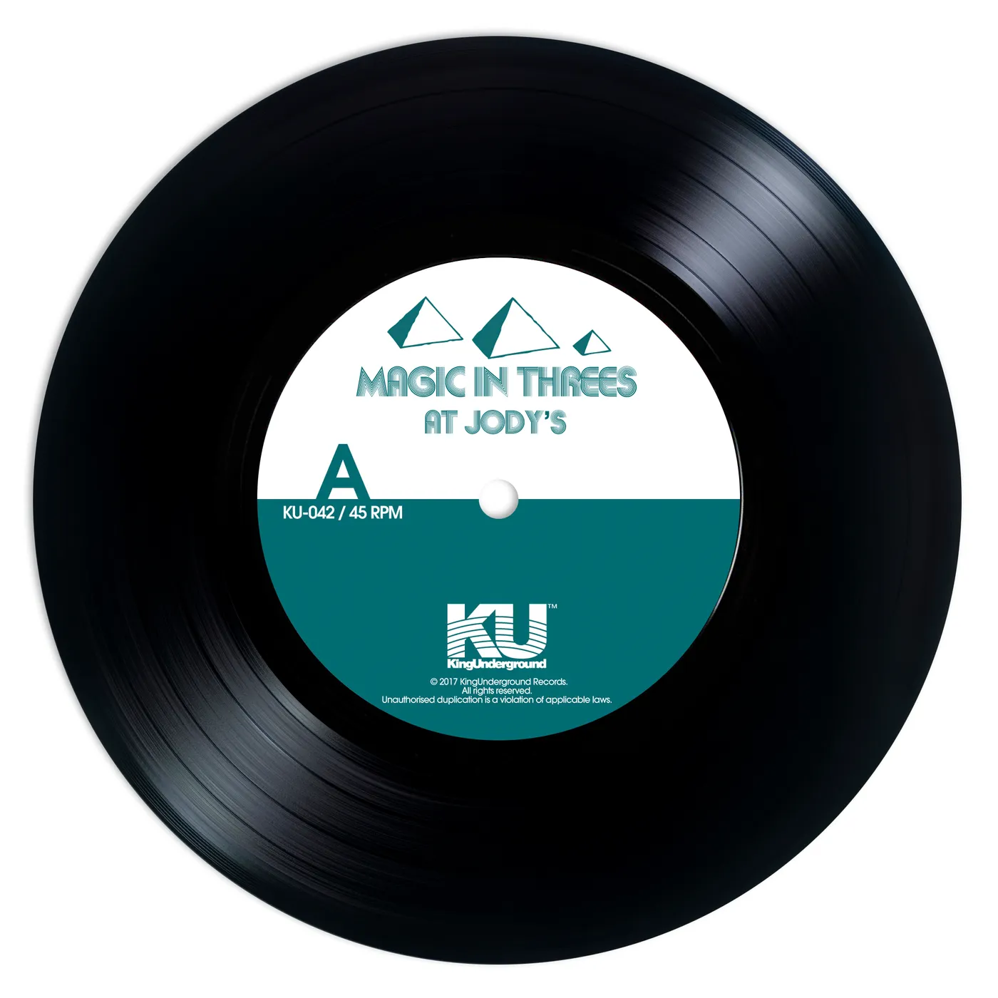 Magic In Threes AT JODY'S / A BREEZY DAY Vinyl Record