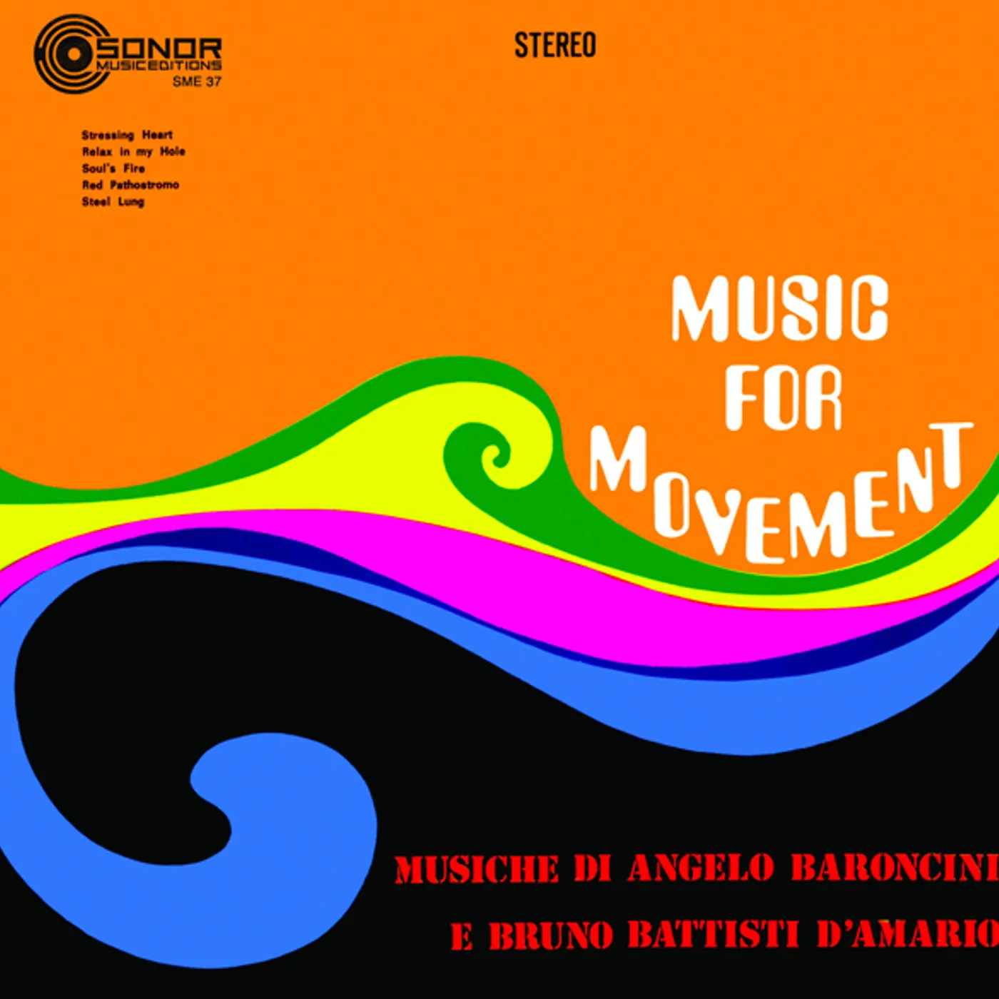 Angelo Baroncini / Bruno Battisti D'Amario Music For Movement Vinyl Record