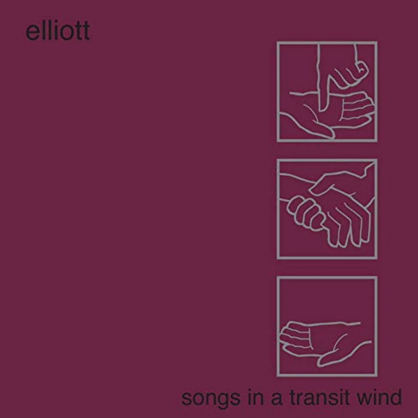 Elliot SONGS IN A TRANSIT WIND Vinyl Record