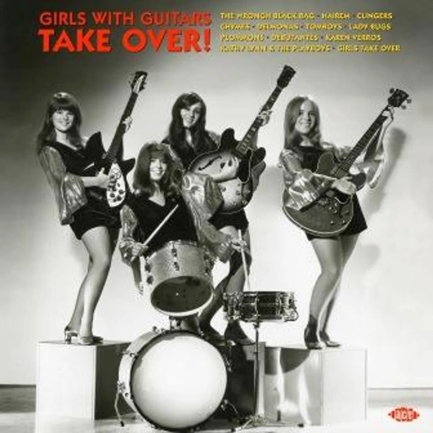 GIRLS WITH GUITARS TAKE OVER / VARIOUS Vinyl Record