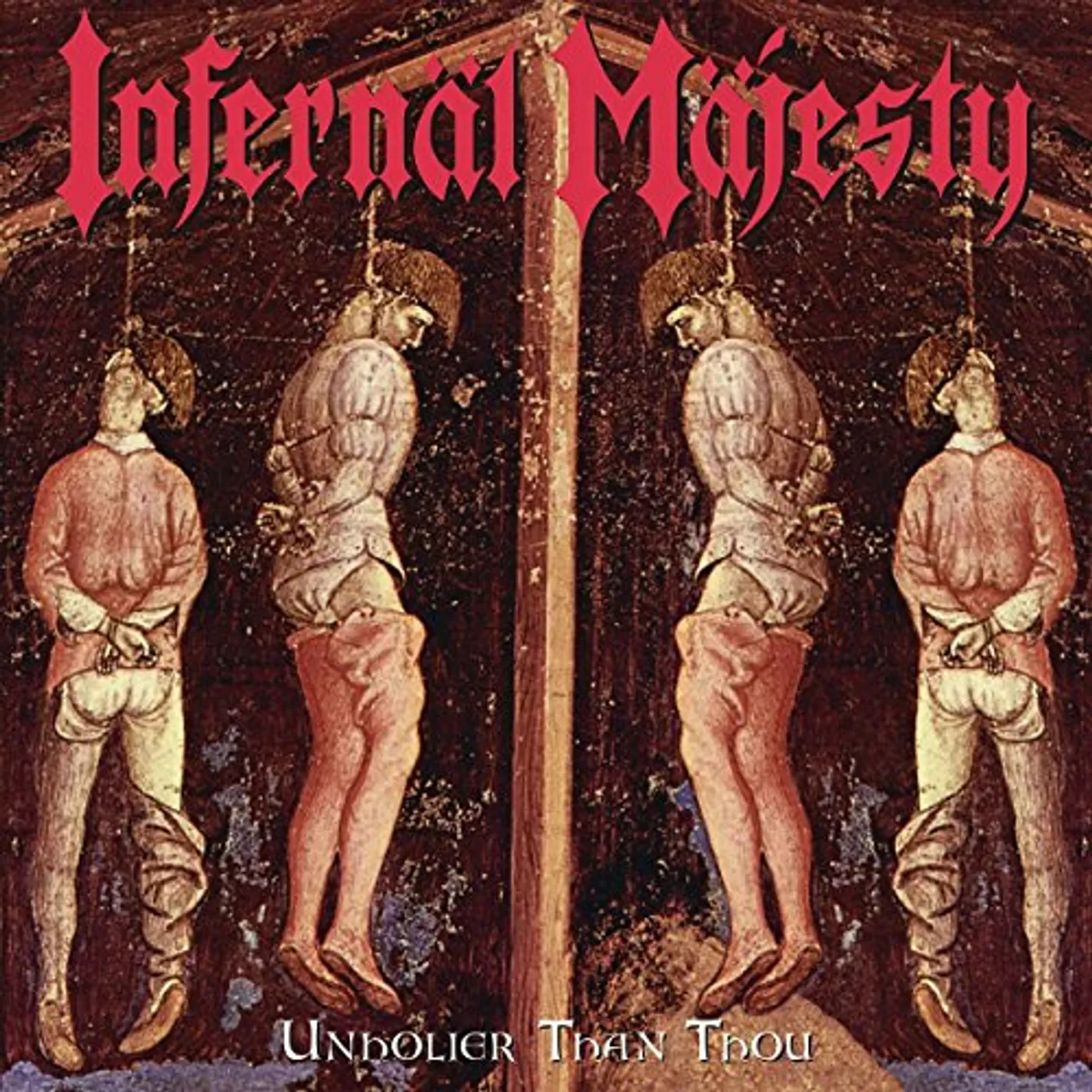 Infernäl Mäjesty UNHOLIER THAN THOU 2001 REMIX (CLEAR VINYL) Vinyl Record