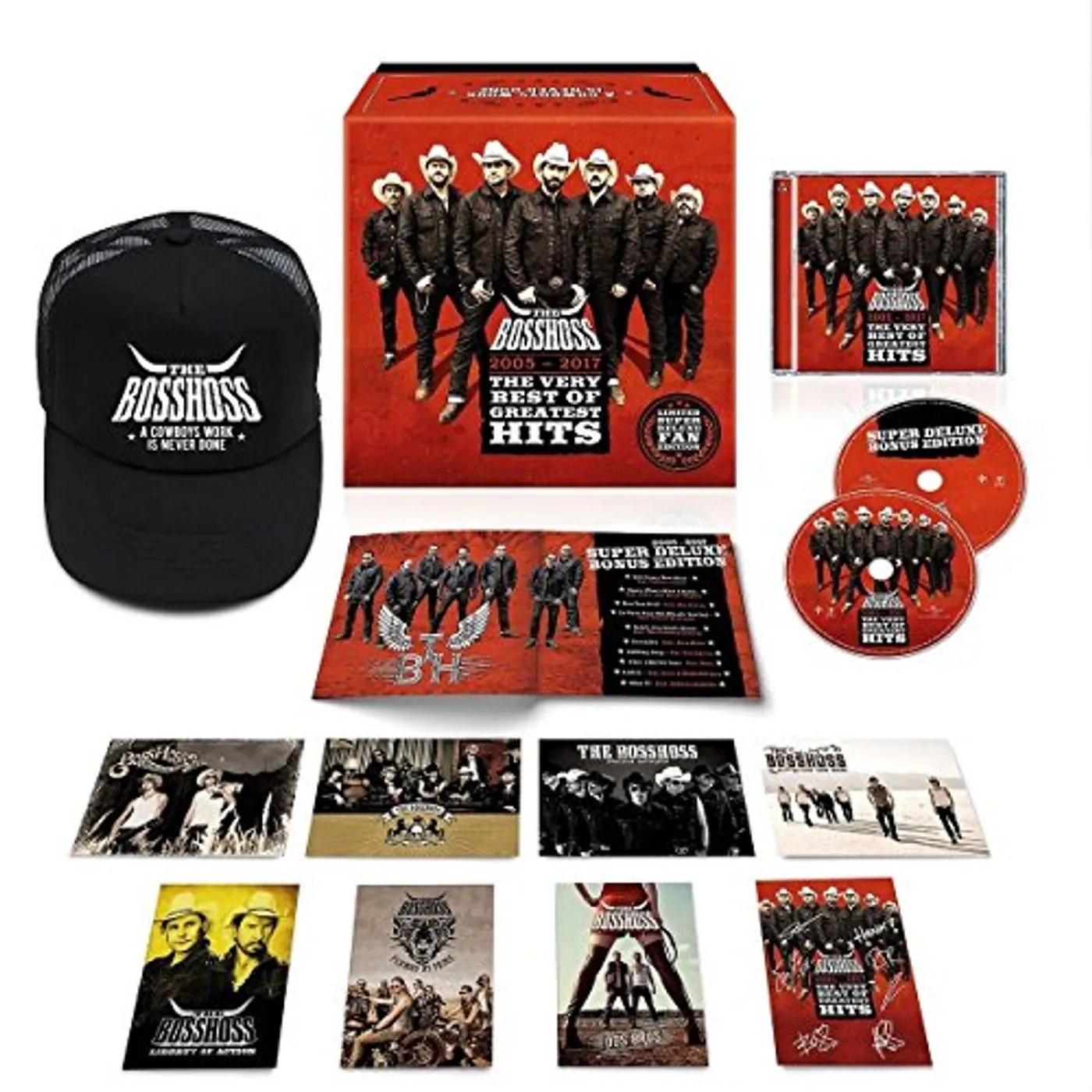 The BossHoss VERY BEST OF GREATEST HITS 2005-2017: SUPER DELUXE CD
