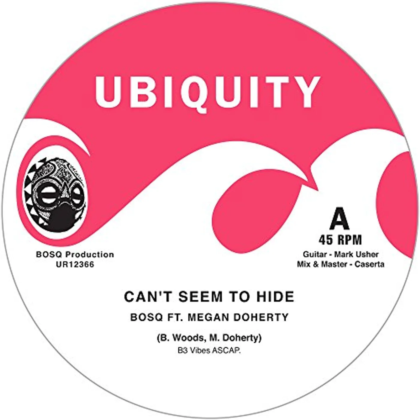 Bosq Of Whiskey Barons CAN'T SEEM TO HIDE / TAKE ME Vinyl Record