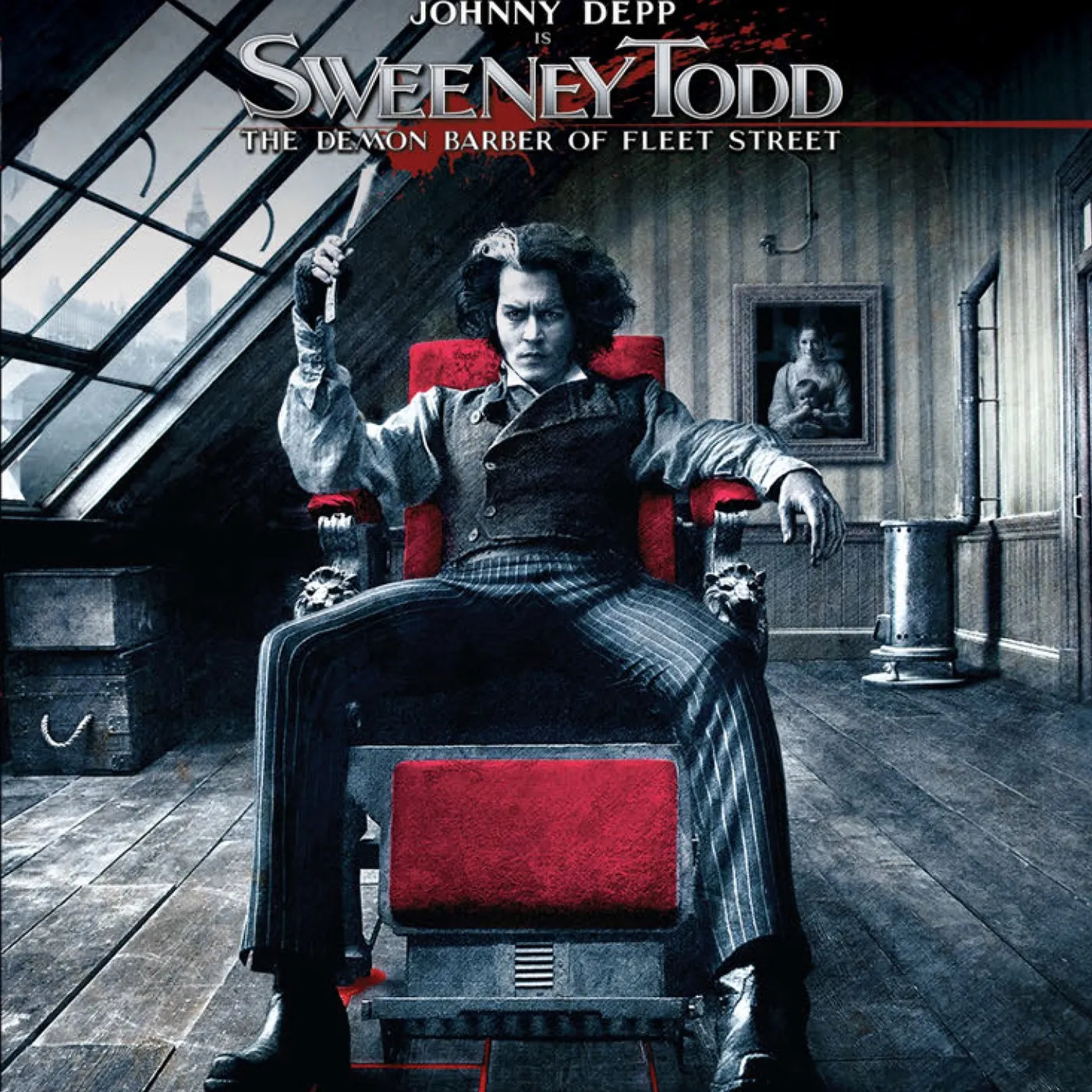 SWEENEY TODD Blu-ray