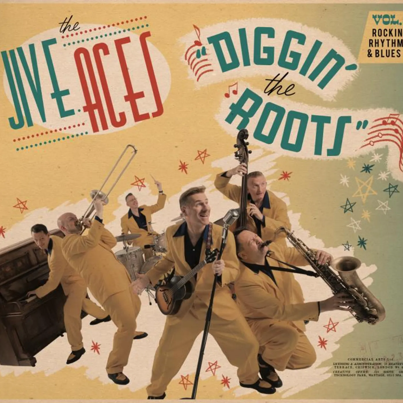 The Jive Aces DIGGIN THE ROOTS 1 CD