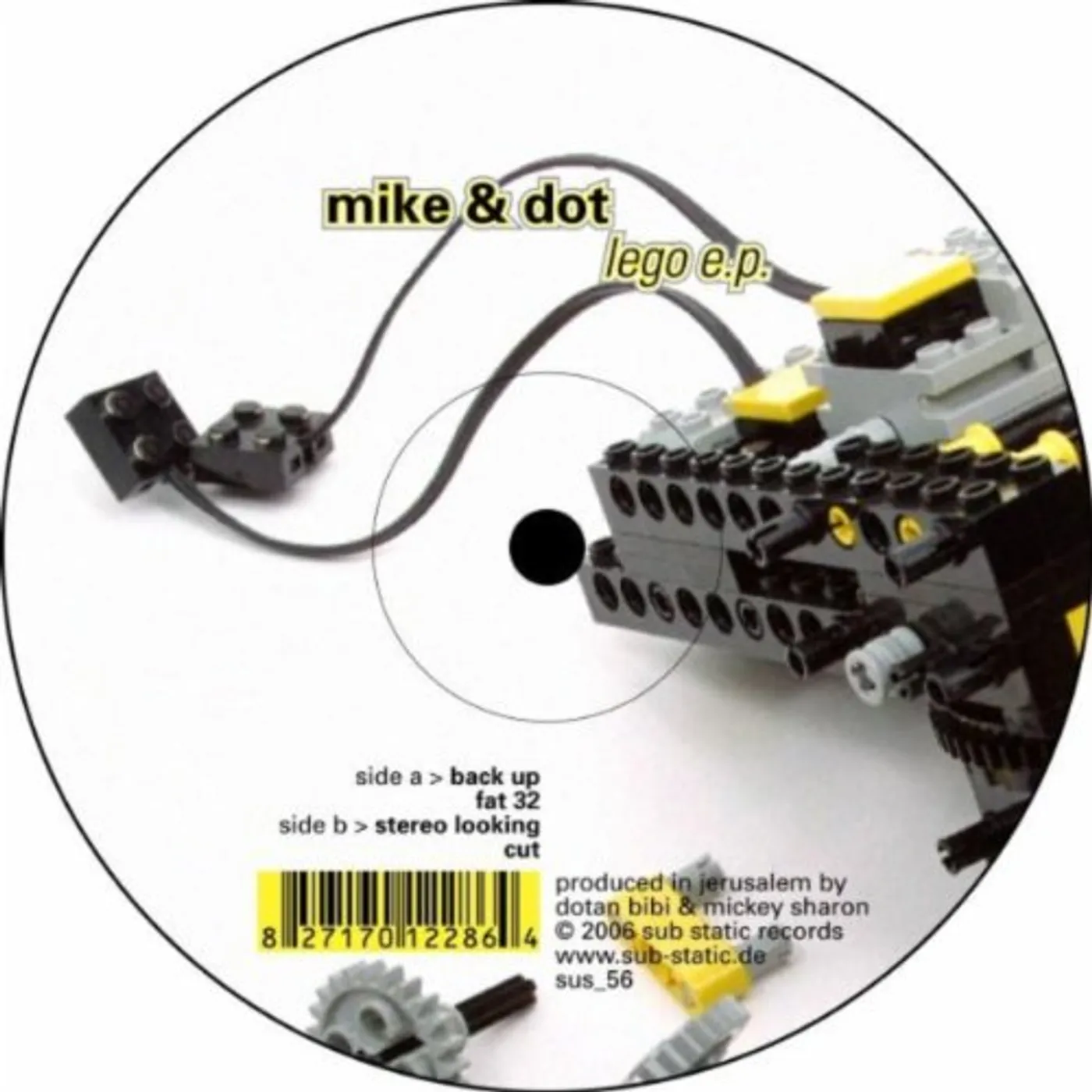 Mike Dot LEGO Vinyl Record