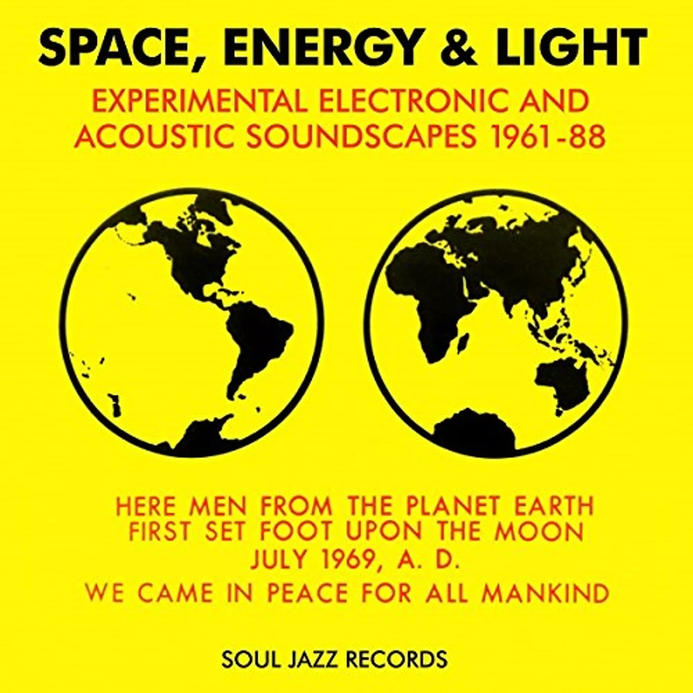 Soul Jazz Records Presents SPACE ENERGY & LIGHT CD