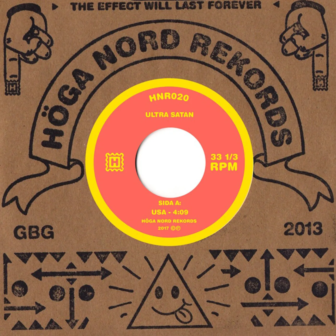 Ultra Satan Usa / Usb Vinyl Record