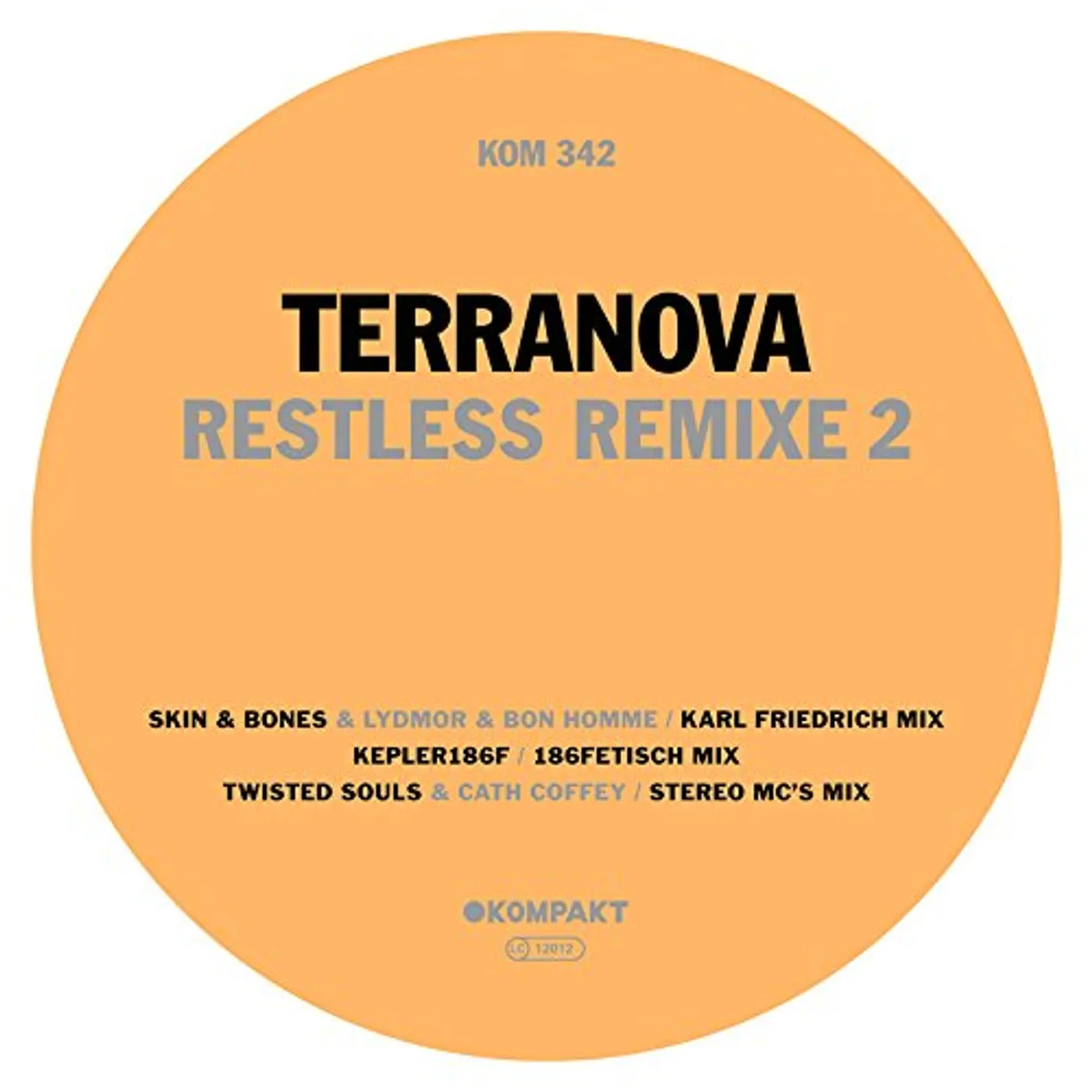 Terranova Restless Remixe 2 Vinyl Record