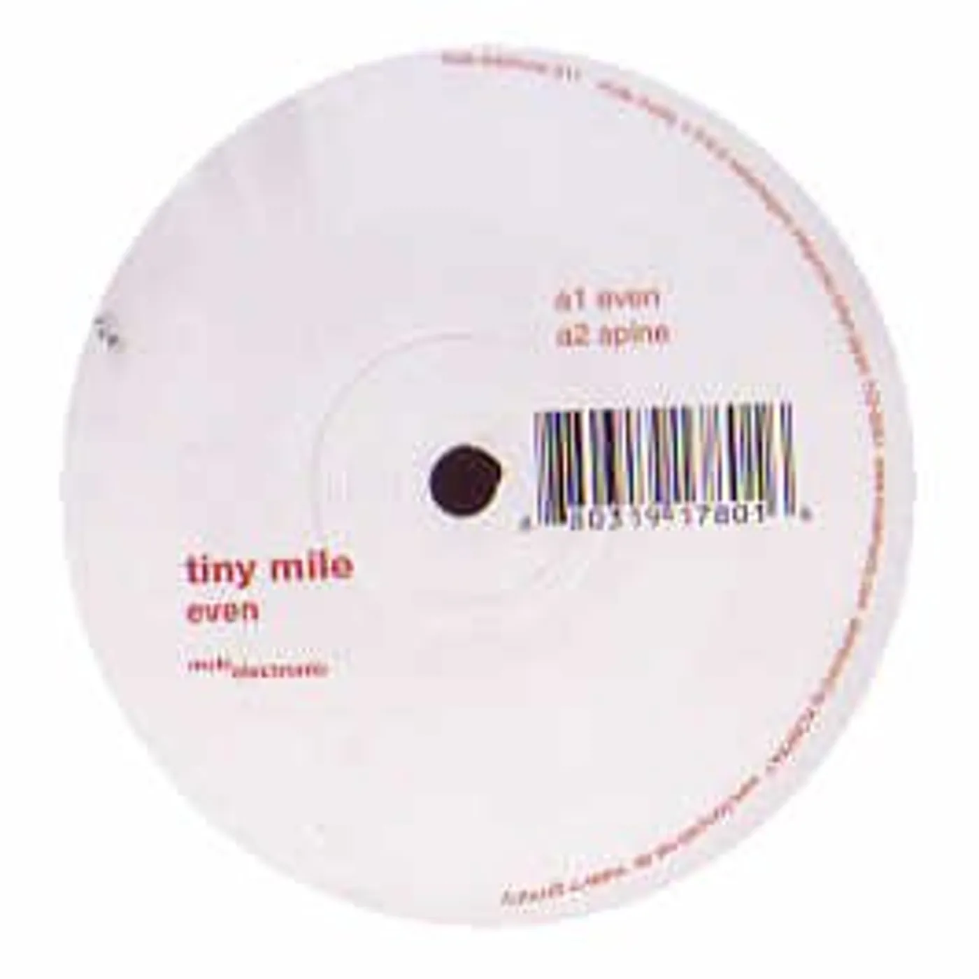 Tiny Mile EVEN Vinyl Record