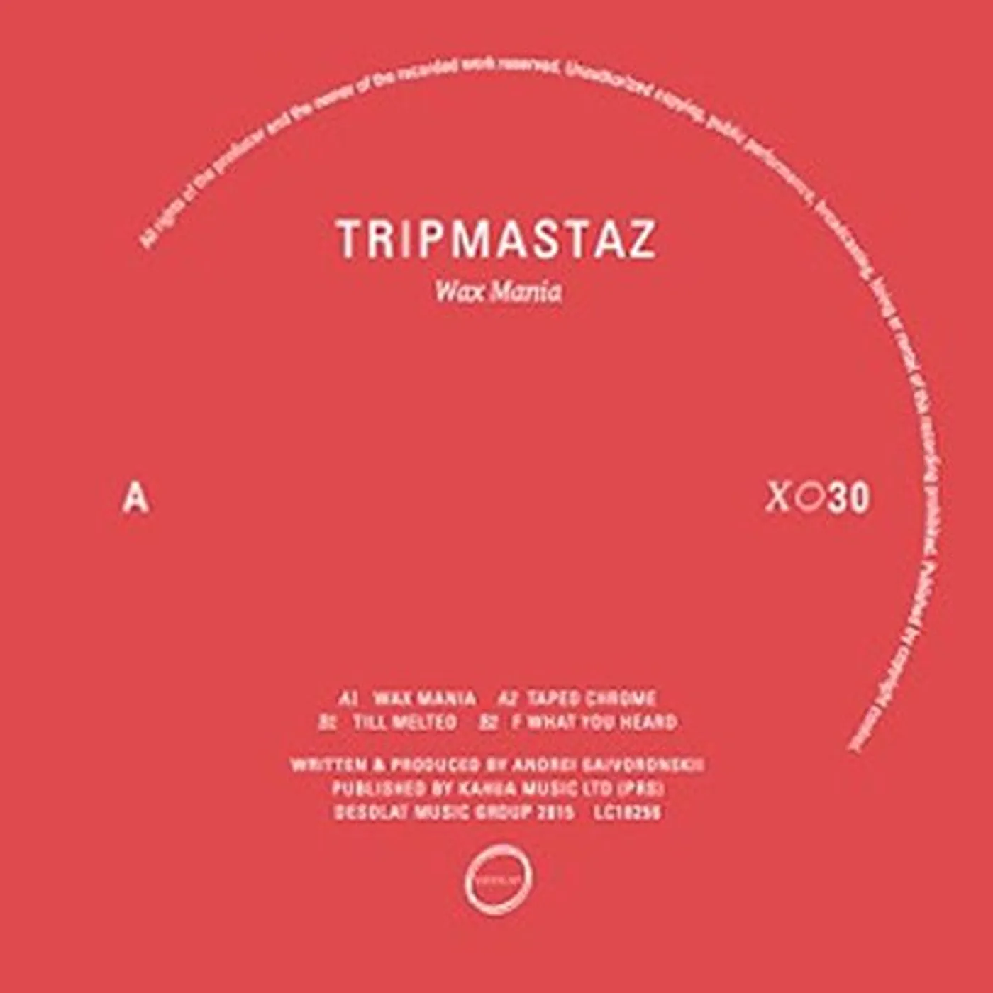 Tripmastaz Wax Mania Vinyl Record