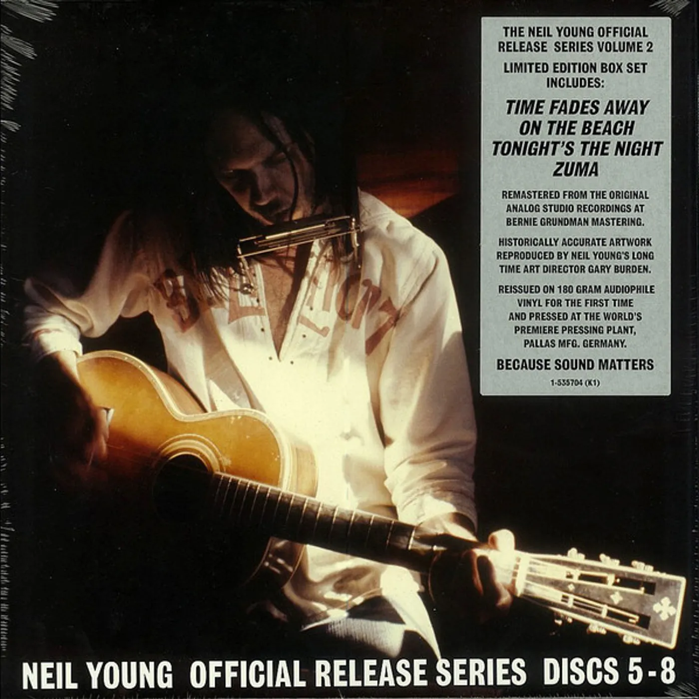 Neil Young Official Release Series Discs 5-8 Vinyl Record