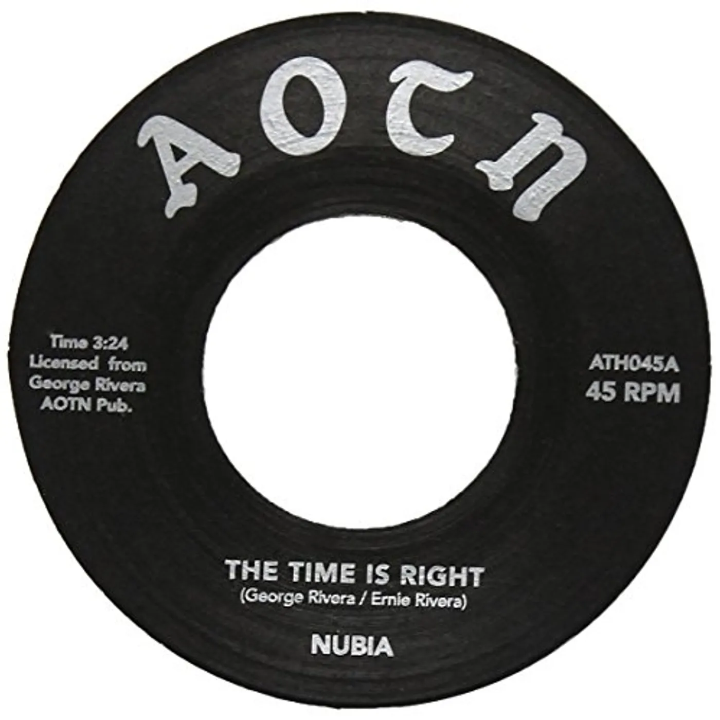 Nubia TIME IS RIGHT Vinyl Record