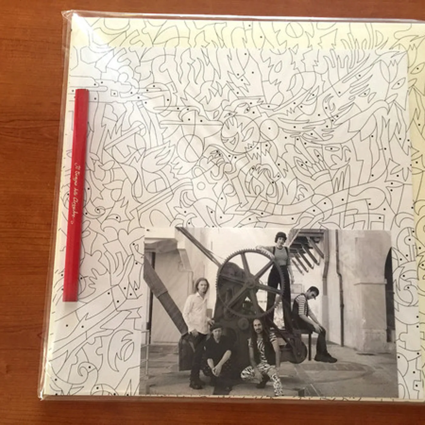 TEMPIO DELLE CLESSIDRE IL-LUDERE (WHITE VINYL) Vinyl Record