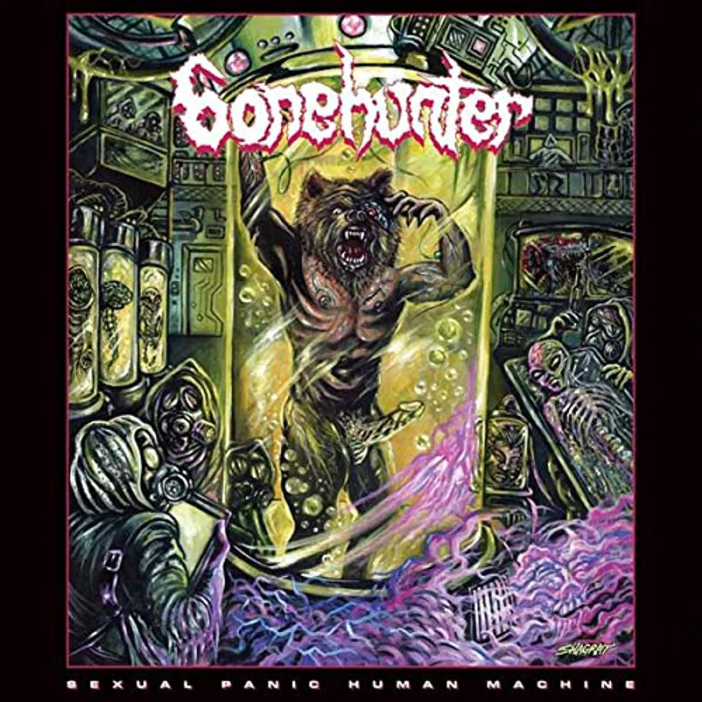 Bonehunter Sexual Panic Human Machine Vinyl Record