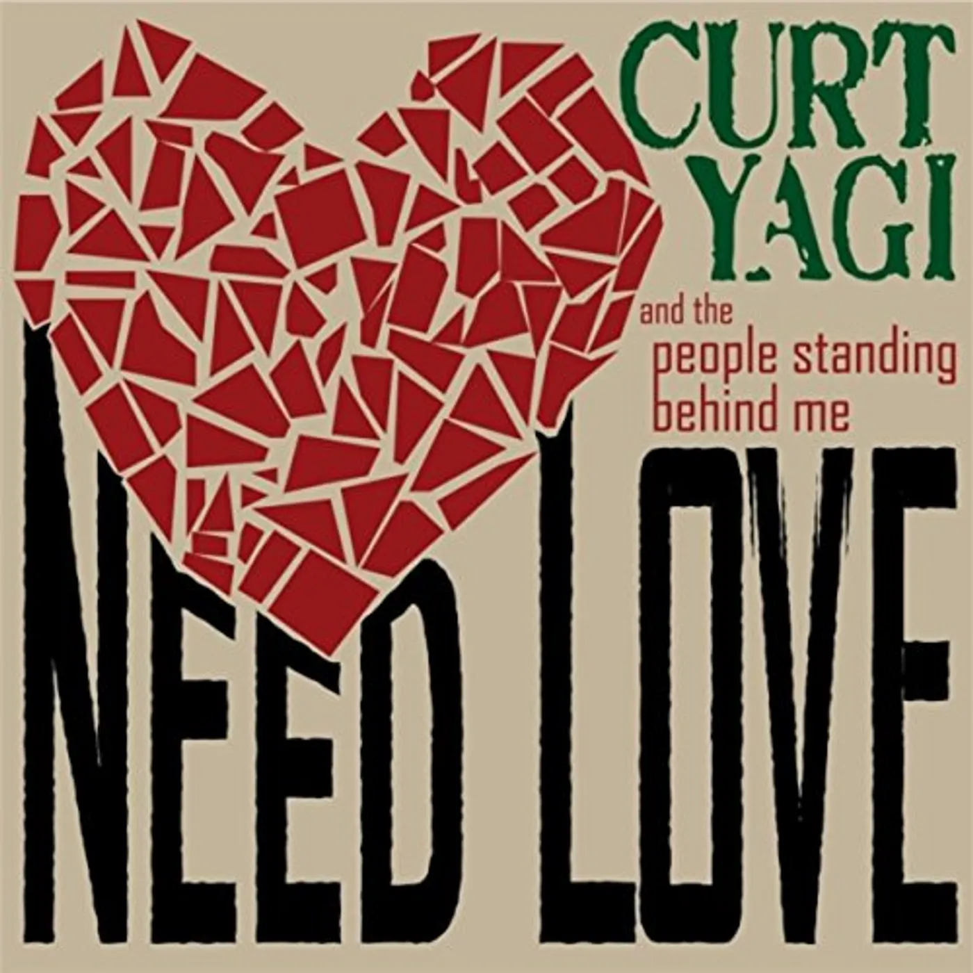 Curt Yagi NEED LOVE CD