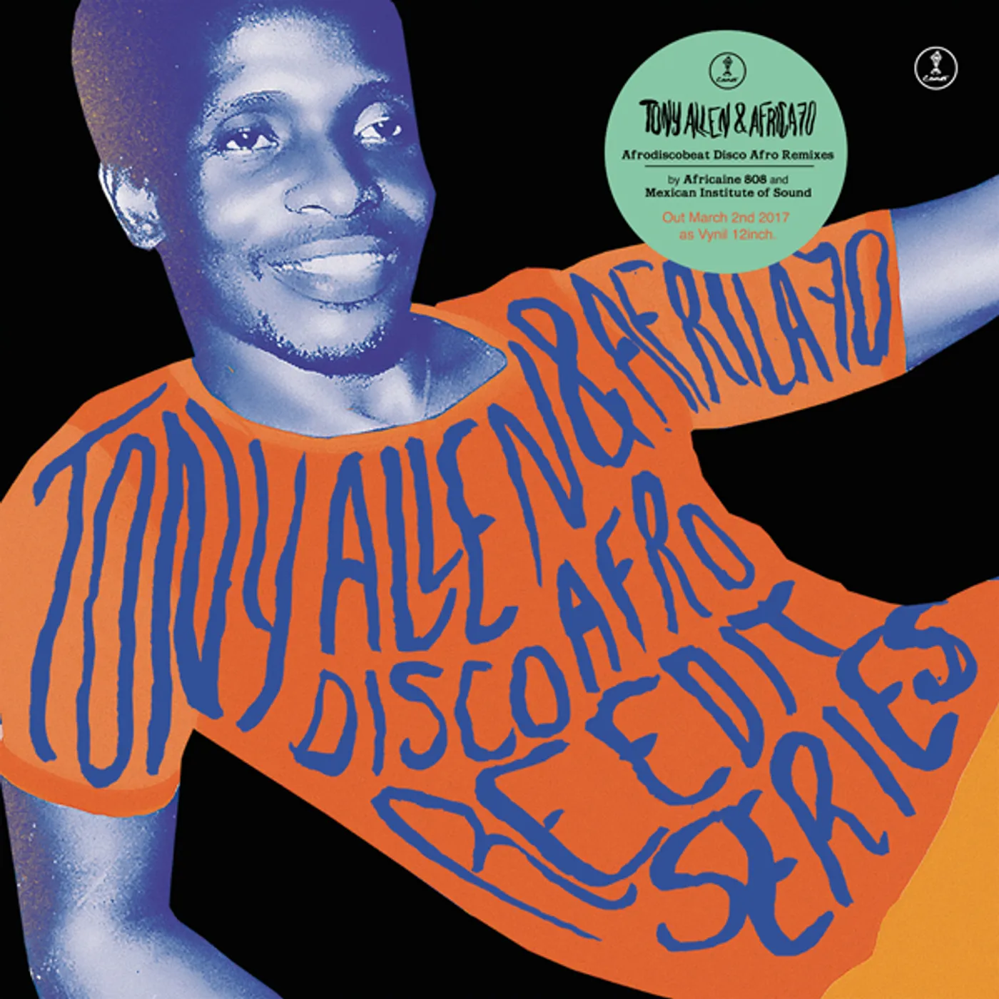 Tony Allen With Africa 70 AFRO DISCO BEAT (DISCO AFRO REEDITS SERIES 2) Vinyl Record