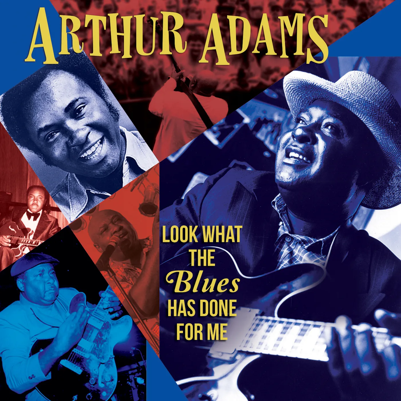 Arthur Adams LOOK WHAT THE BLUES HAS DONE FOR ME CD