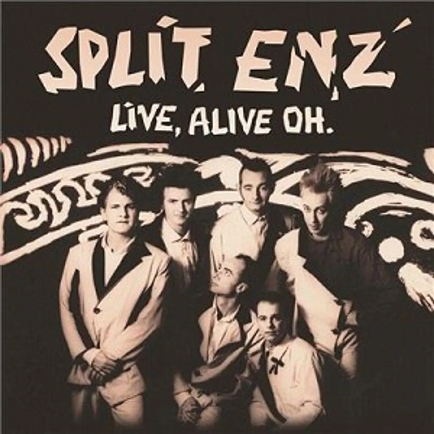 Split Enz LIVE ALIVE OH CD