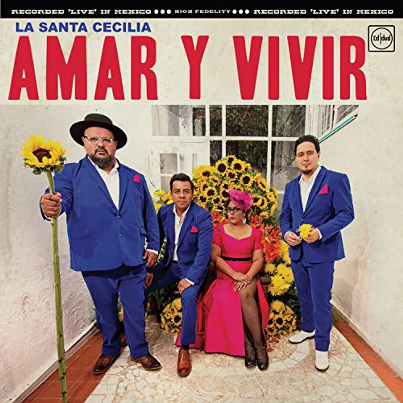 La Santa Cecilia AMAR Y VIVIR: RECORDED LIVE IN MEXICO CD