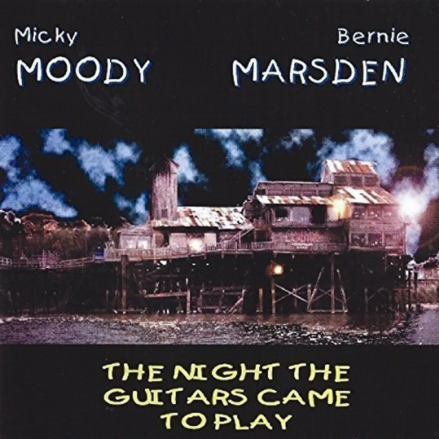 Micky Moody NIGHT THE GUITARS Vinyl Record