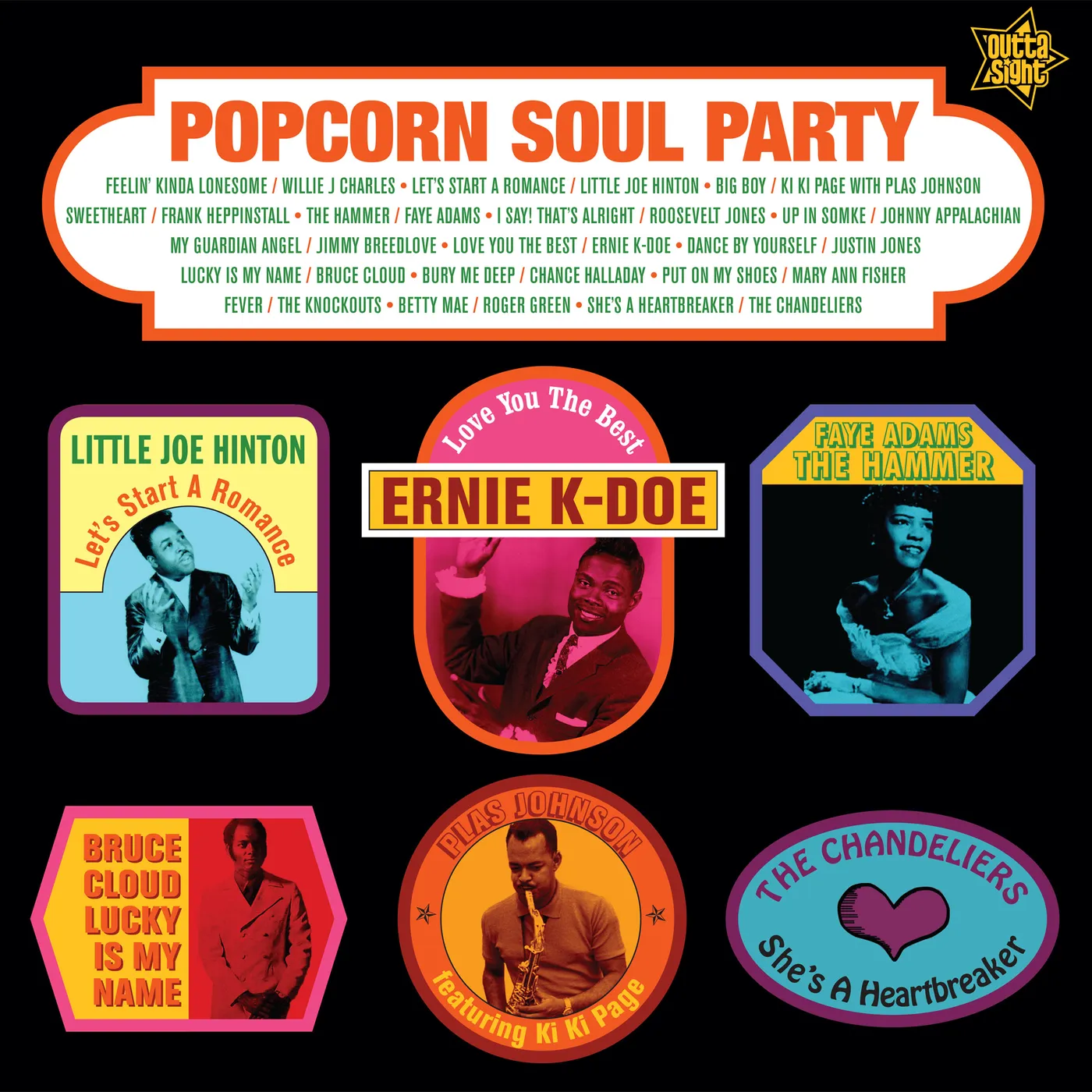 Popcorn Soul Party: Blended Soul & R & B 1958-1962 POPCORN SOUL PARTY: BLENDED SOUL & R&B 1958-1962 Vinyl Record