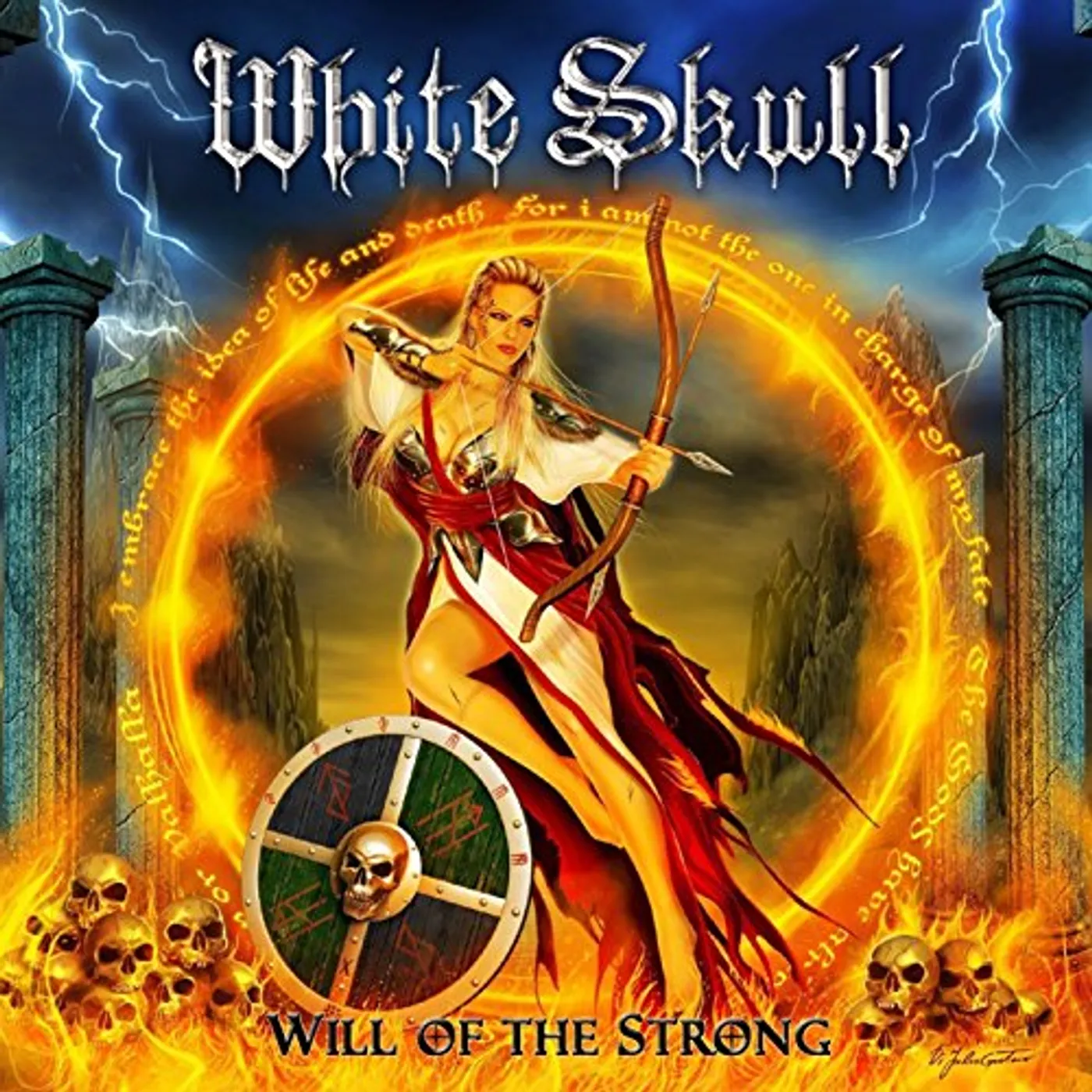White Skull WILL OF THE STRONG CD