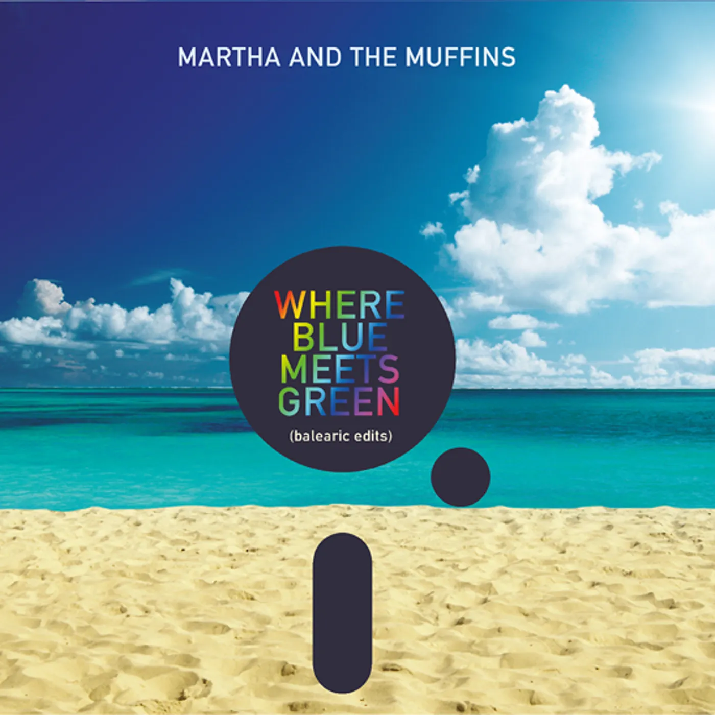 Martha and the Muffins WHERE BLUE MEETS GREEN (BALEARIC EDITS) CD