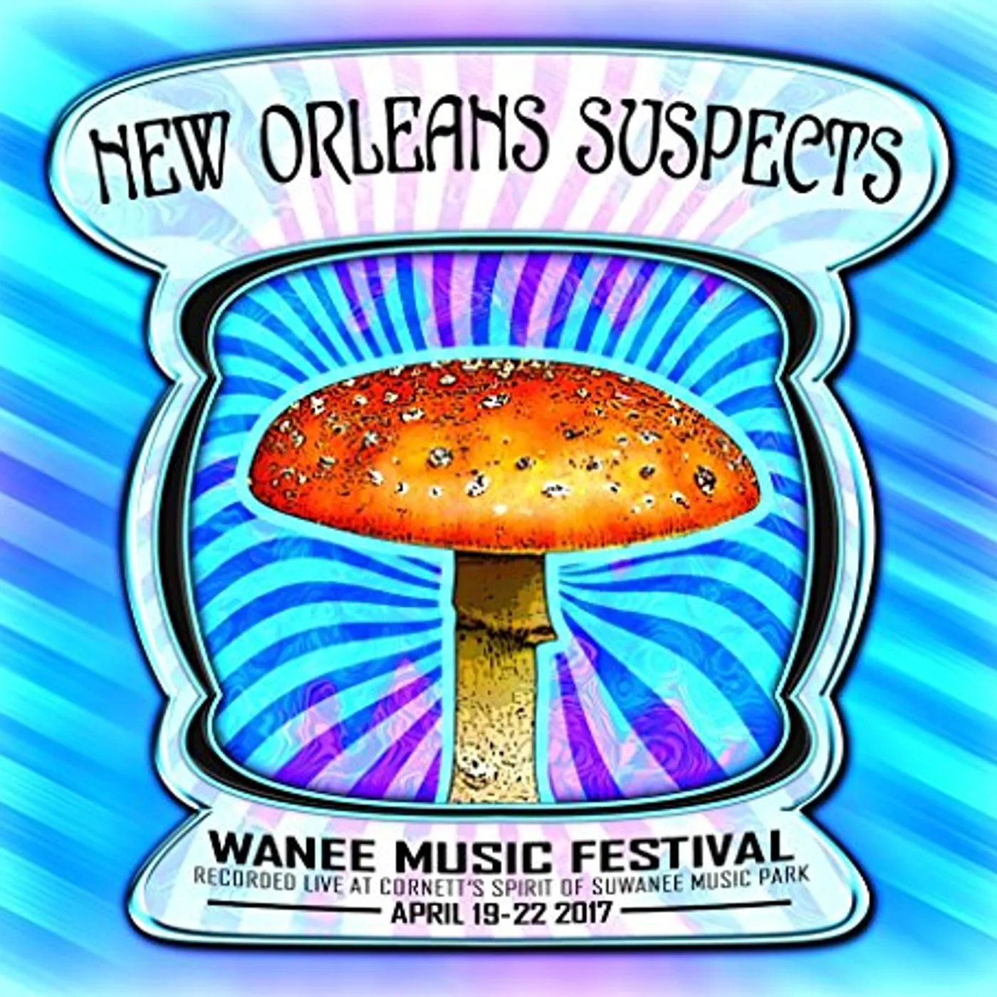 The New Orleans Suspects LIVE AT WANEE 2017 CD