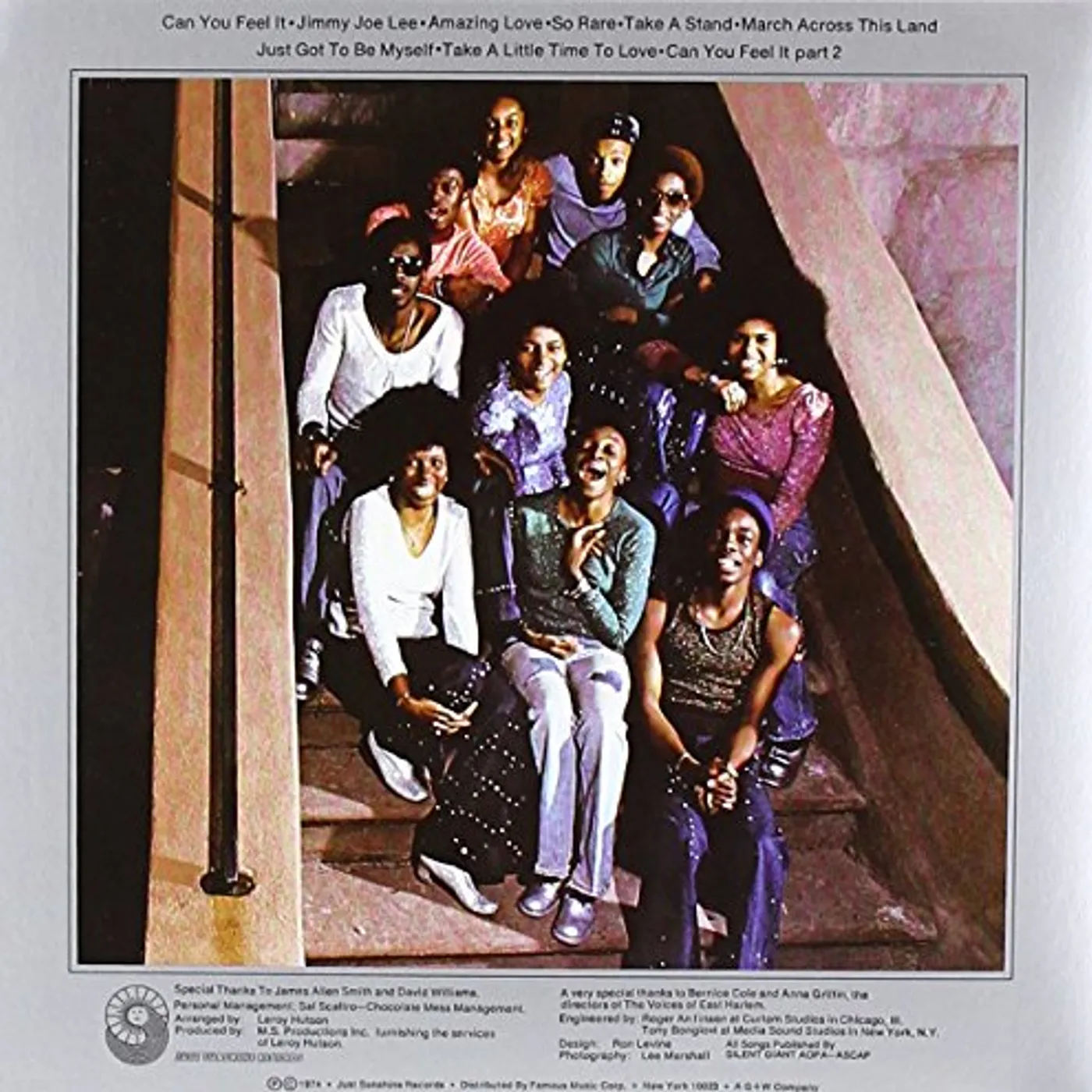 Voices Of East Harlem Can You Feel It Vinyl Record
