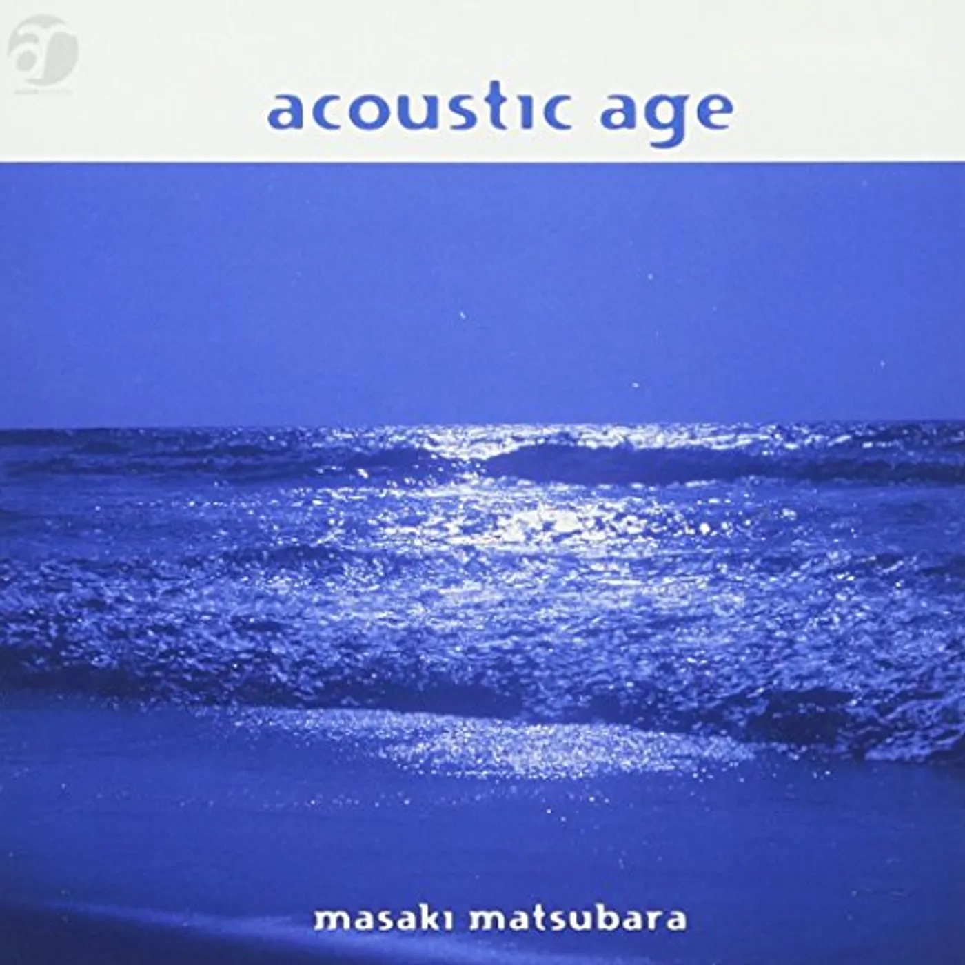 Masaki Matsubara ACOUSTIC AGE CD