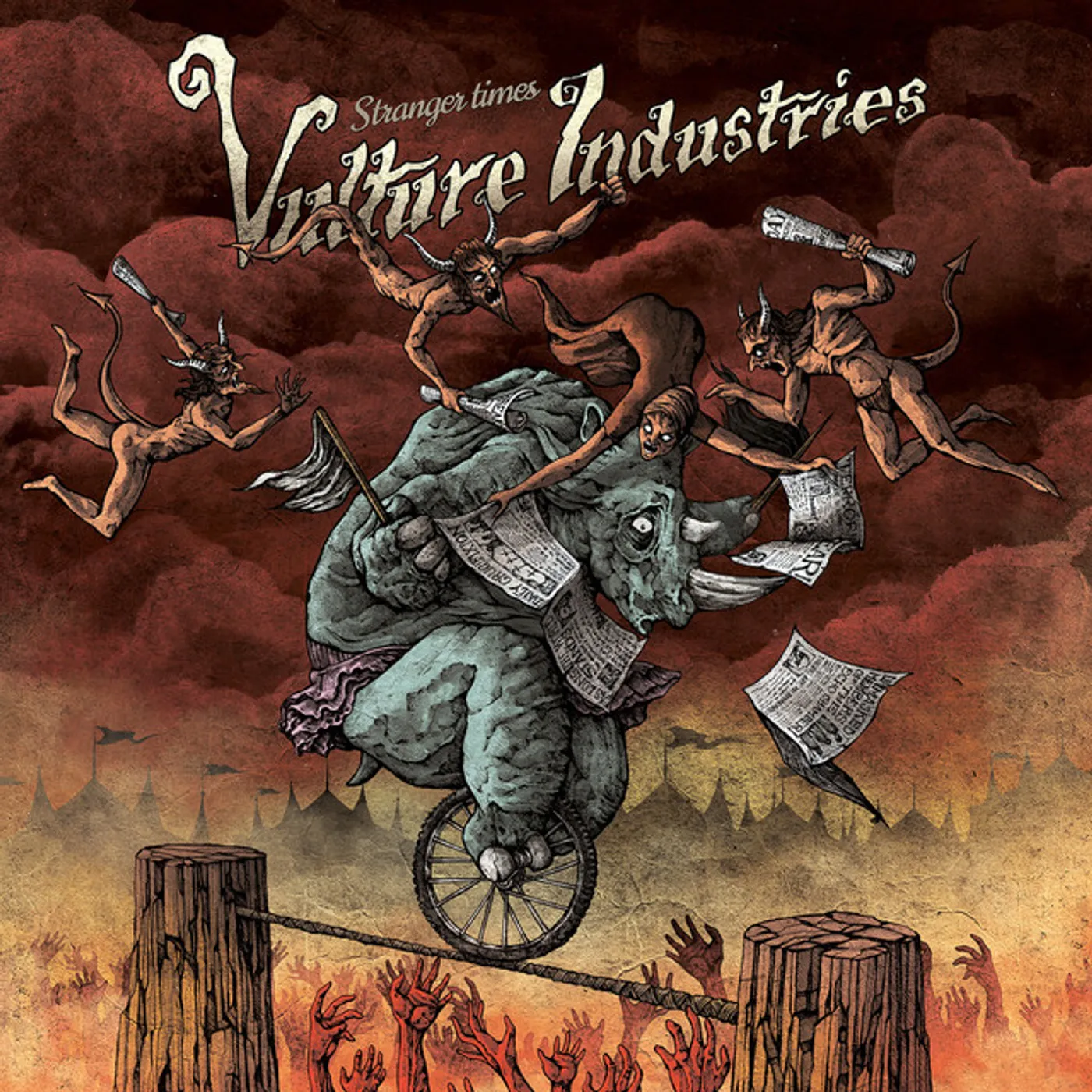 Vulture Industries Stranger Times Vinyl Record