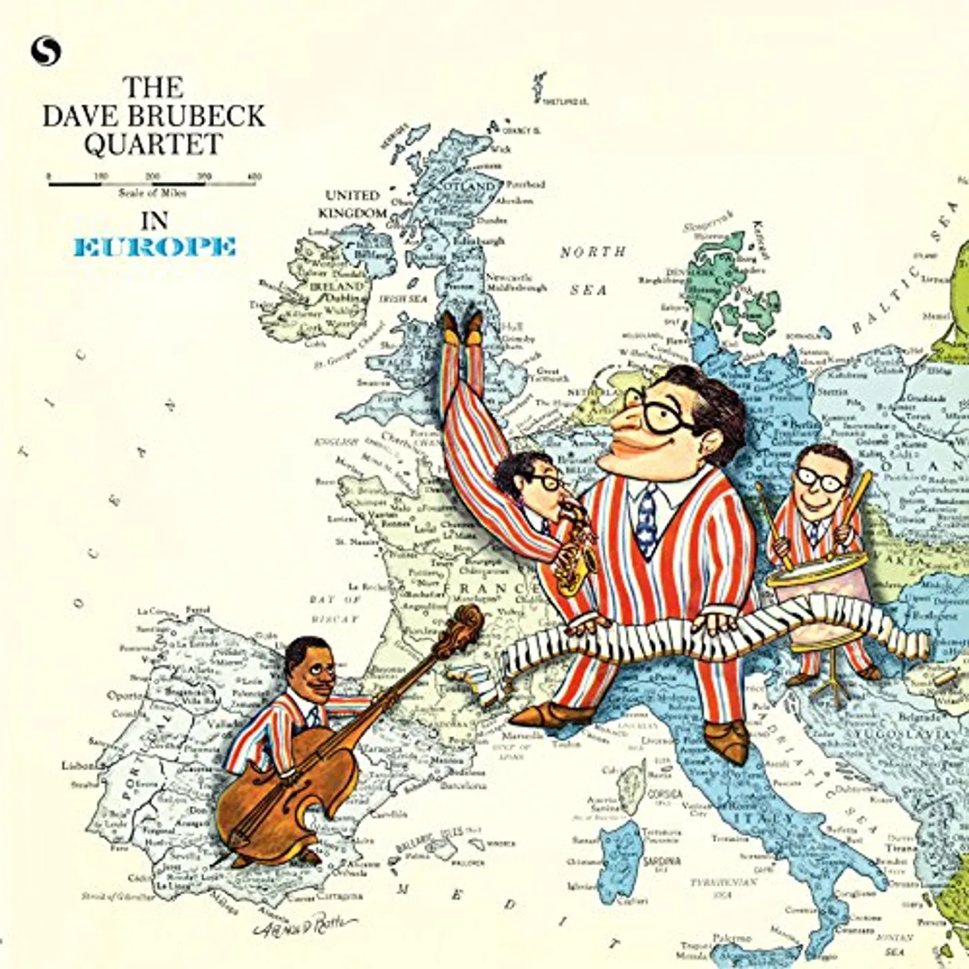 Dave Brubeck IN EUROPE: LIVE IN COPENHAGEN MARCH 5 1958 Vinyl Record - 180 Gram Pressing