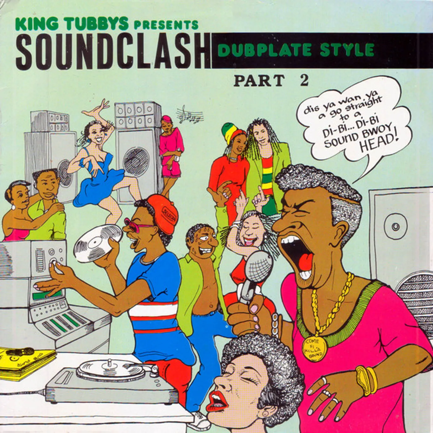 KING TUBBYS PRESENTS: SOUNDCLASH DUBPLATE STYLE 2 Vinyl Record