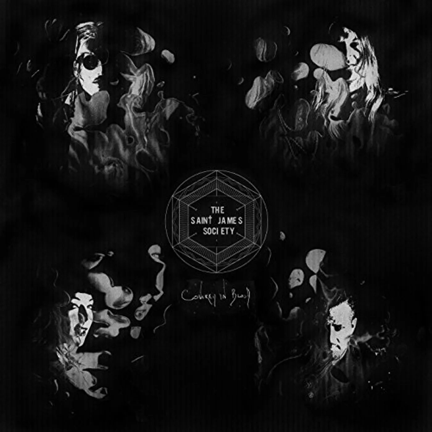 The Saint James Society Covered in Blood Vinyl Record