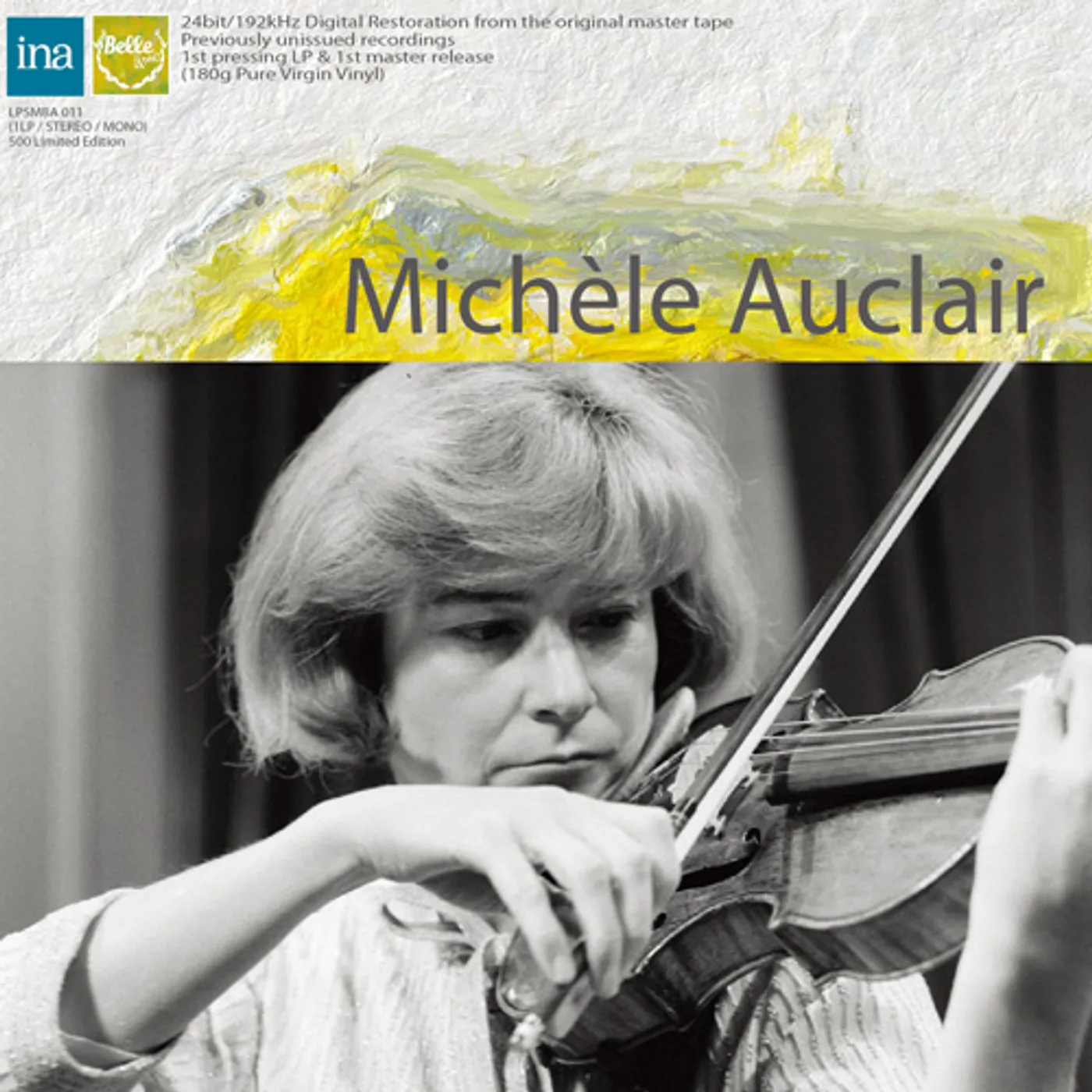 Michèle Auclair WORKS BY BARTOK & SAINT-SAENS Vinyl Record