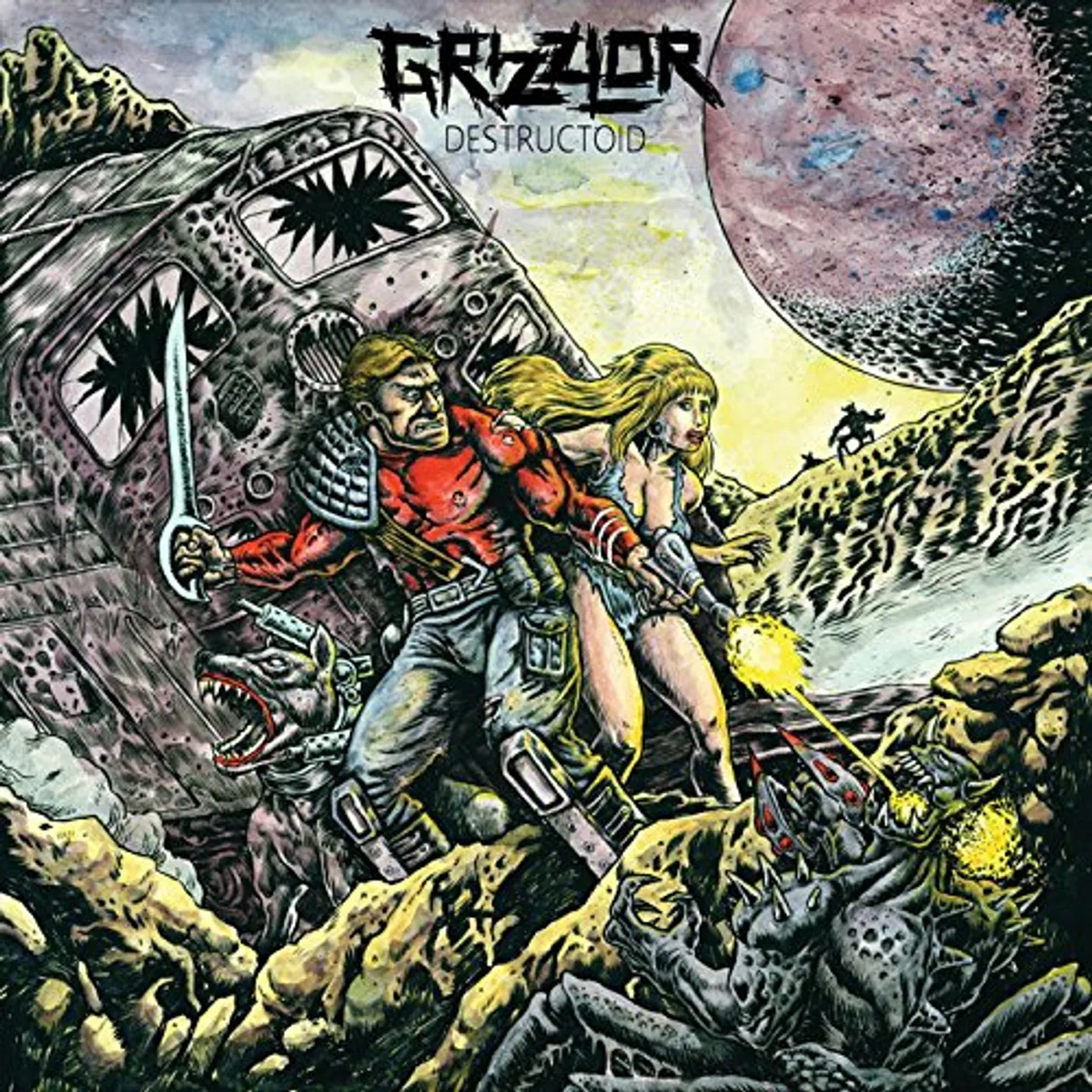 Grizzlor Destructoid Vinyl Record