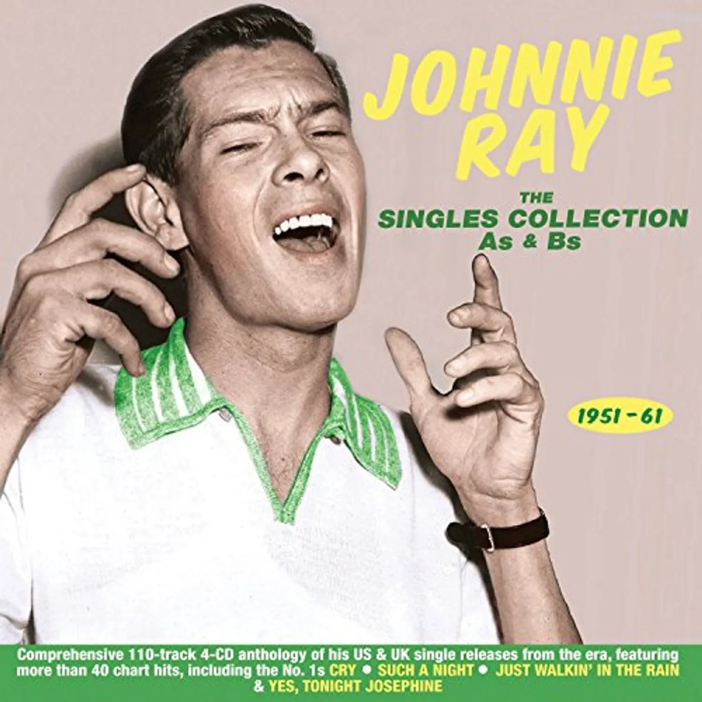 Johnnie Ray SINGLES COLLECTION AS & BS 1951-61 CD
