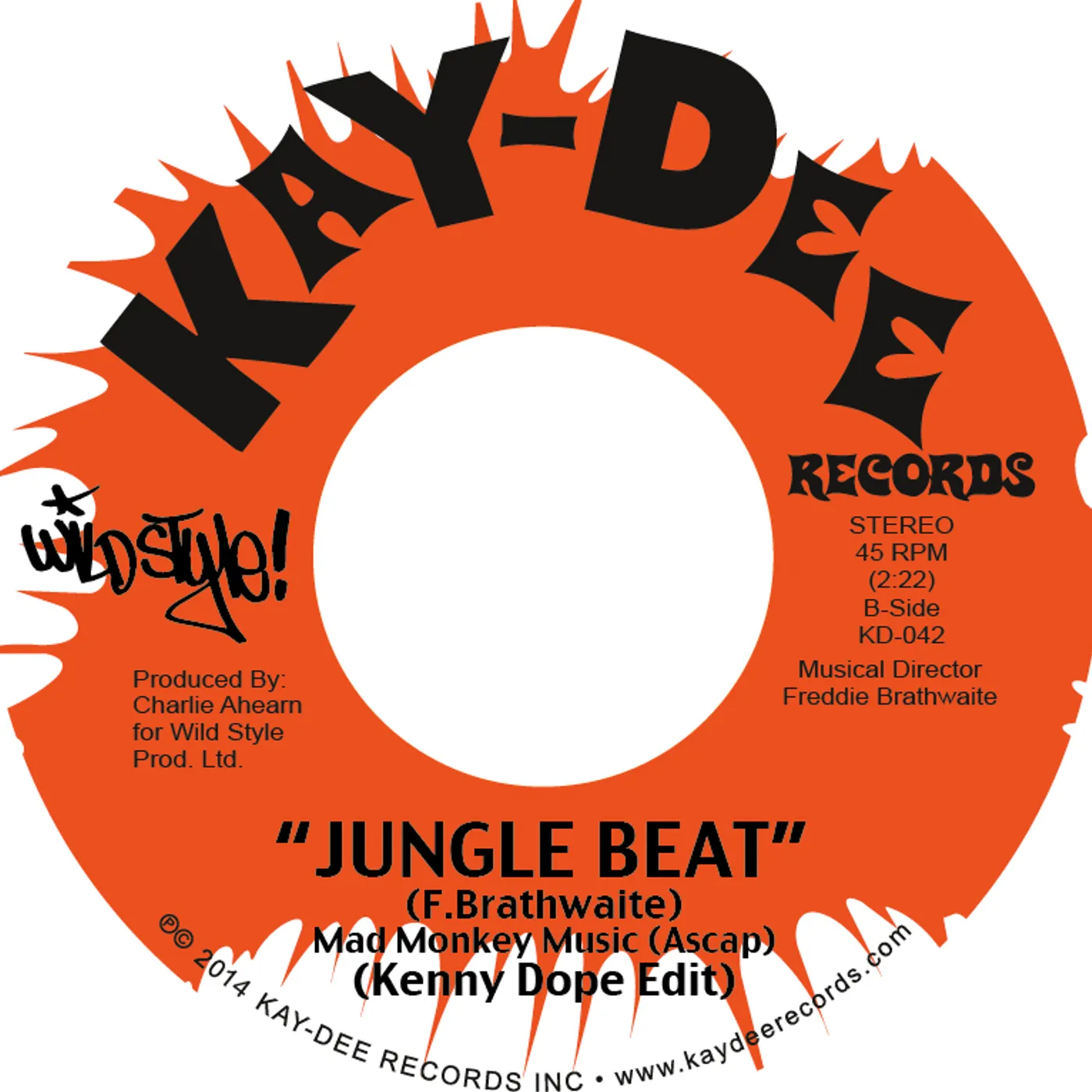 Kenny Dope Presents: B BOY BEAT / JUNGLE BEAT Vinyl Record