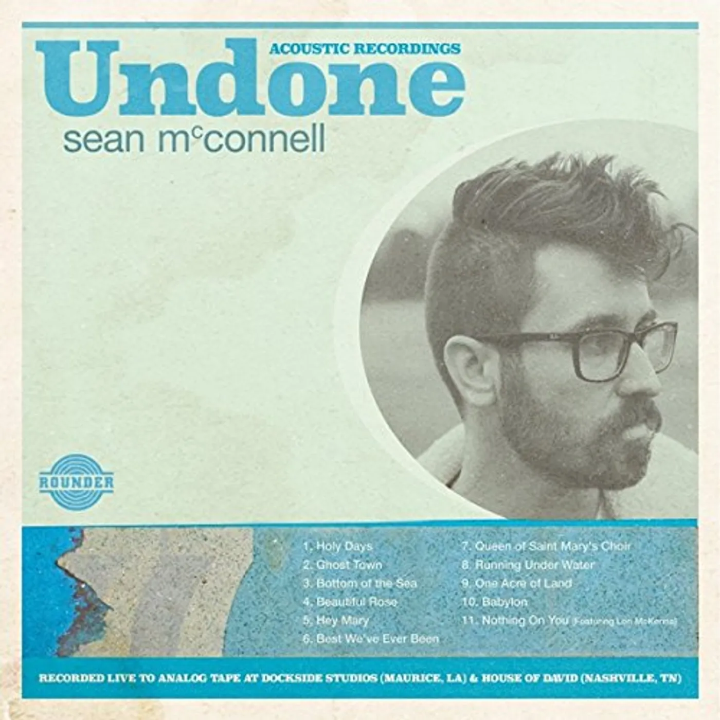 Sean McConnell UNDONE CD