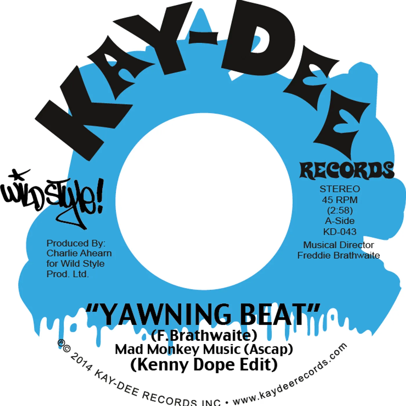 Kenny Dope Presents: YAWNING BEAT / BABY BEAT Vinyl Record