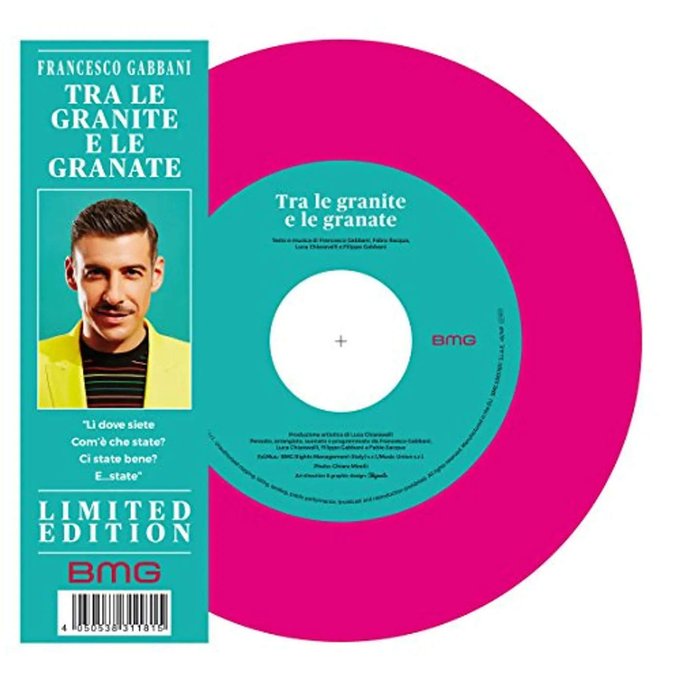 Francesco Gabbani TRA LE GRANITE E LE GRANATE Vinyl Record