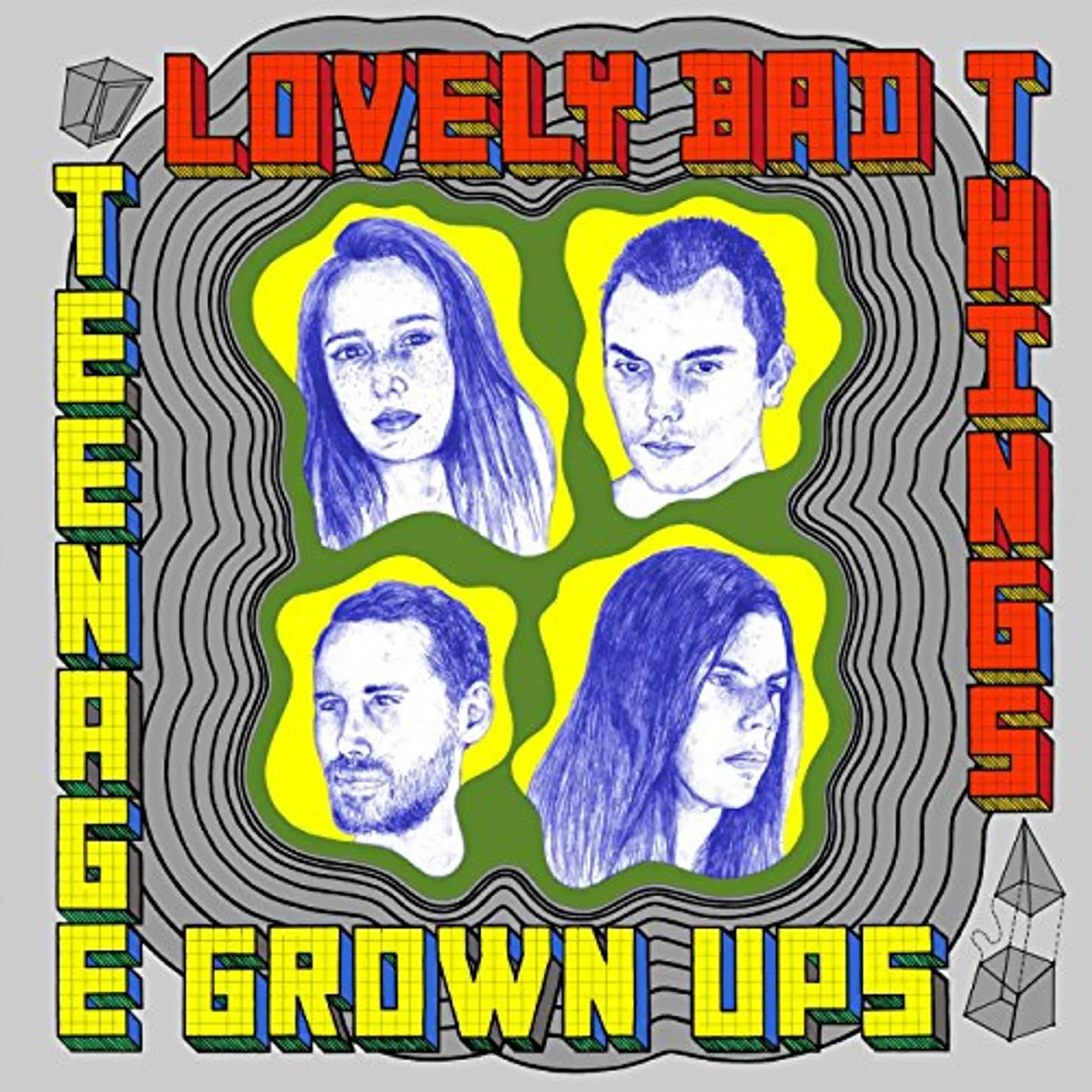 The Lovely Bad Things Teenage Grown Ups Vinyl Record