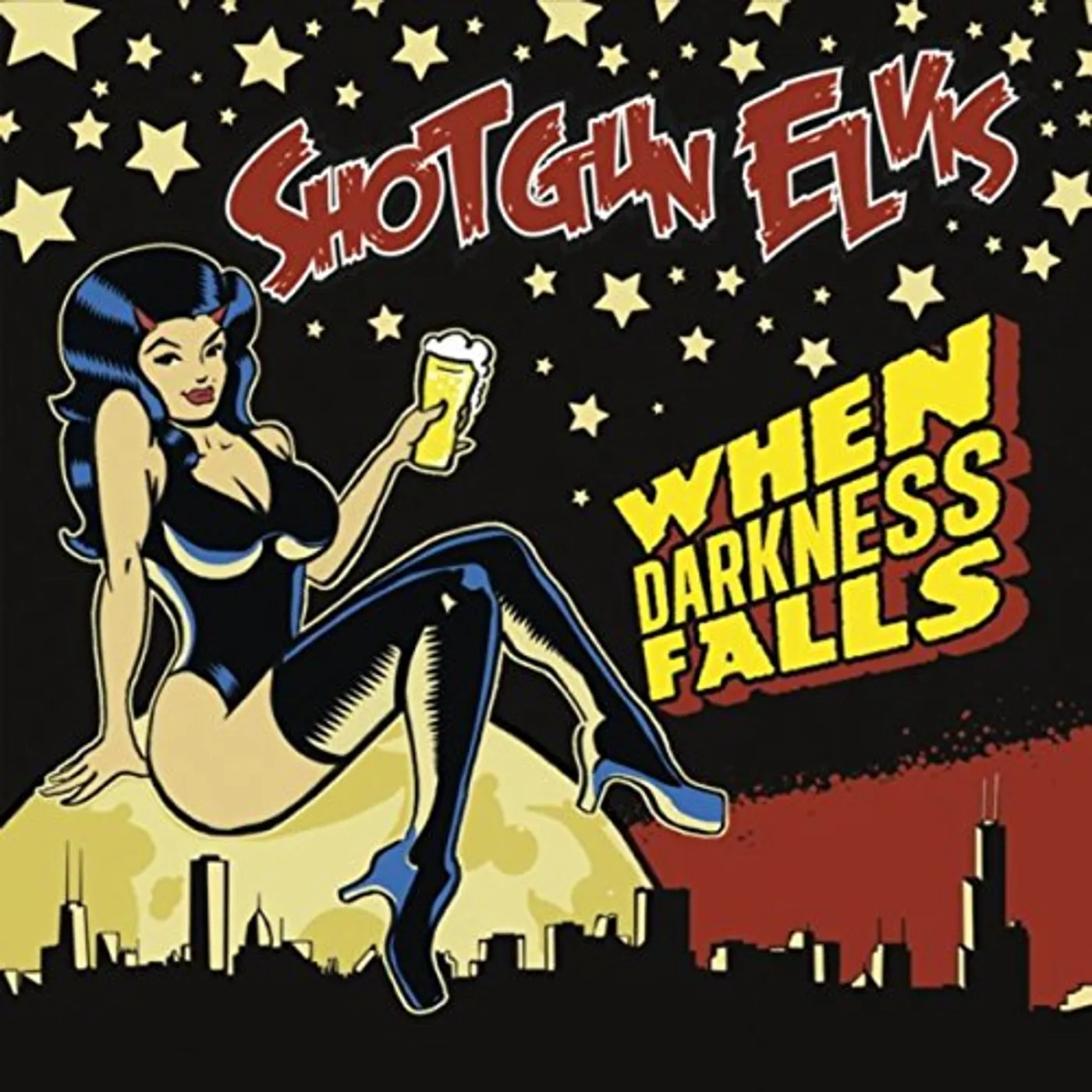Shotgun Elvis WHEN DARKNESS FALLS CD