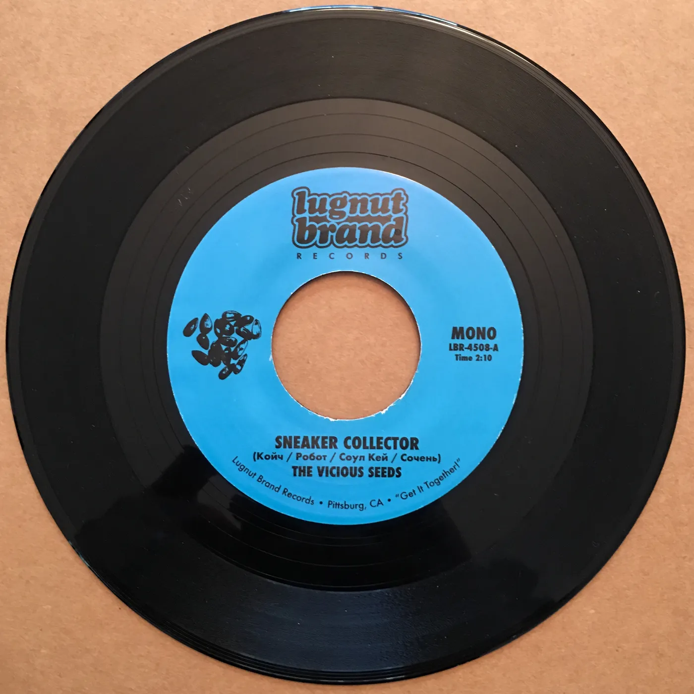 The Vicious Seeds SNEAKER COLLECTOR / AFRICAN SPY Vinyl Record