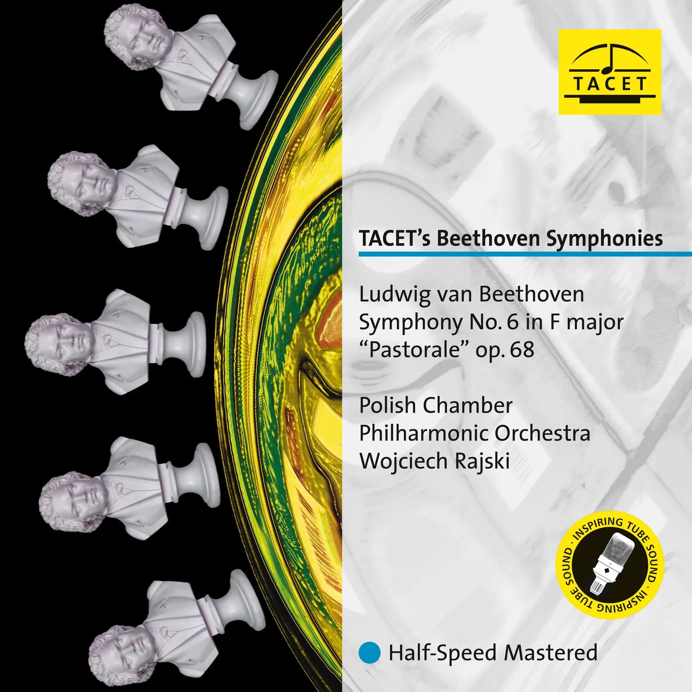 Beethoven / Polish Chamber Phil Orch / Rajski TACET'S BEETHOVEN SYMPHONIES 6 Vinyl Record