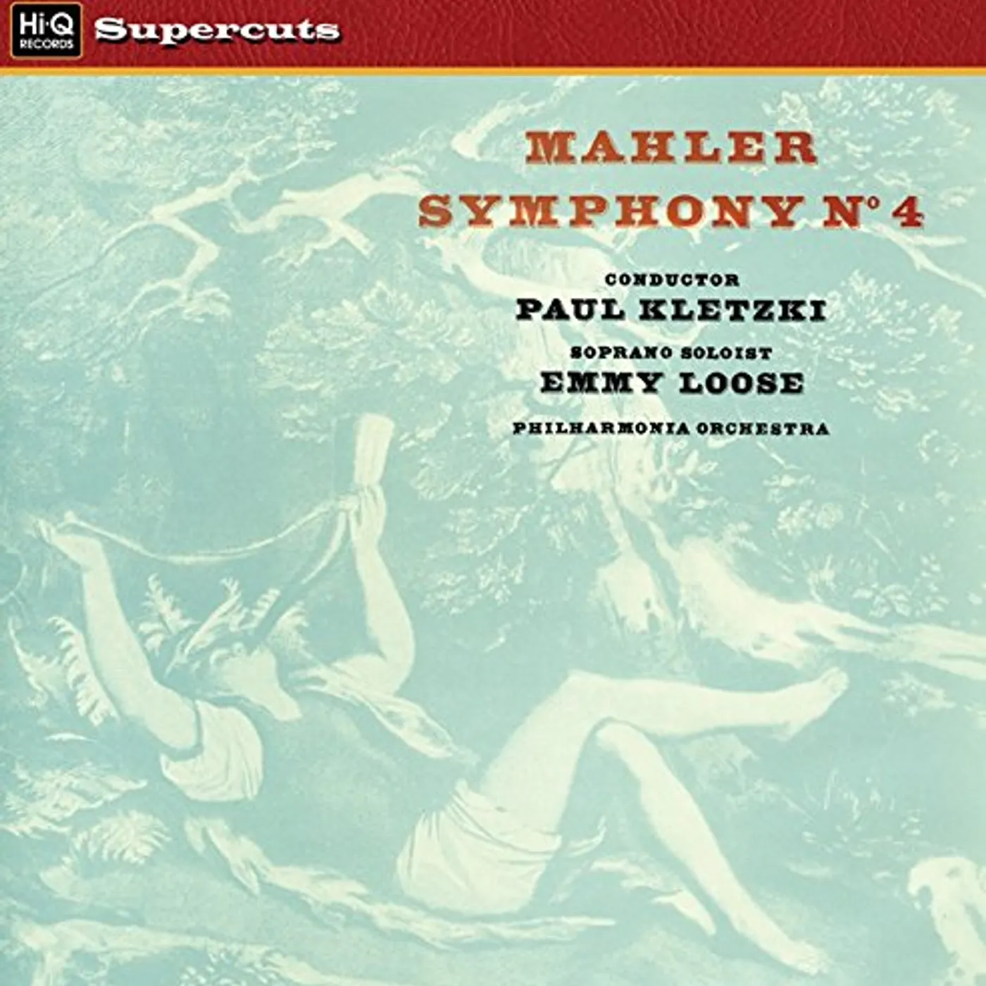 Philharmonia Orchestra/Paul Kletzki MAHLER SYMPHONY NO. 4 Vinyl Record