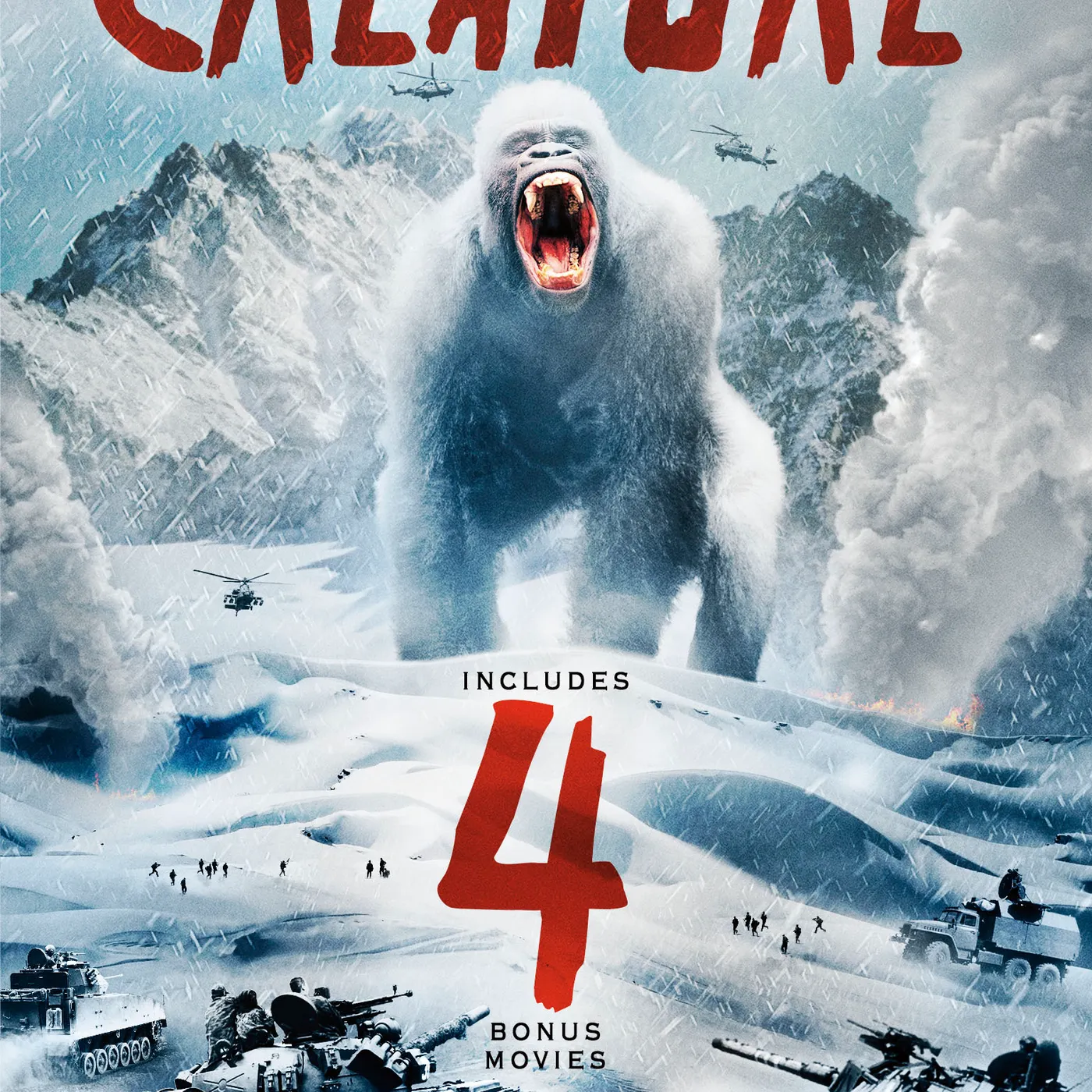 SNOW CREATURE DVD