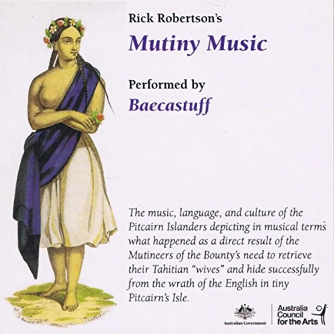 Baecastuff MUTINY MUSIC CD
