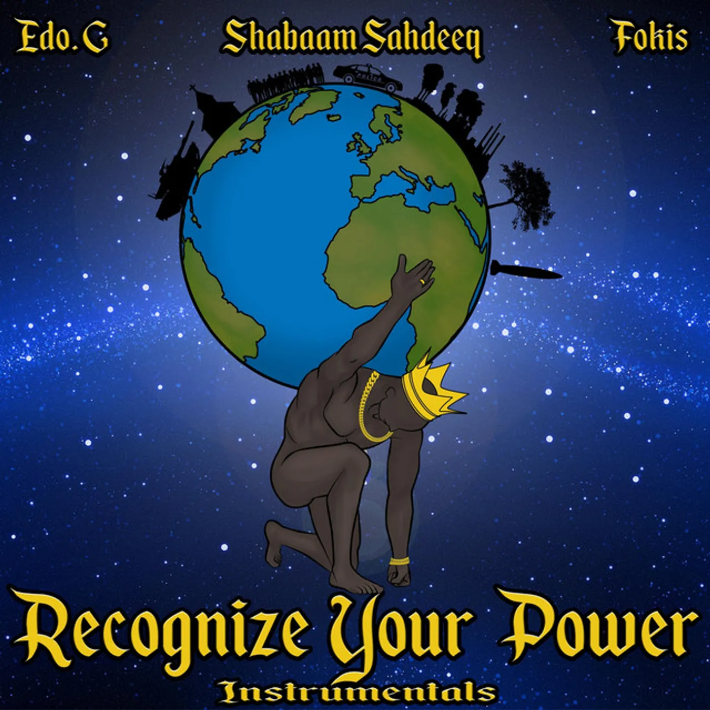 Edo. GEdo. G / Shabaam Sahdeeq & Fokis RECOGNIZE YOUR POWER Vinyl Record